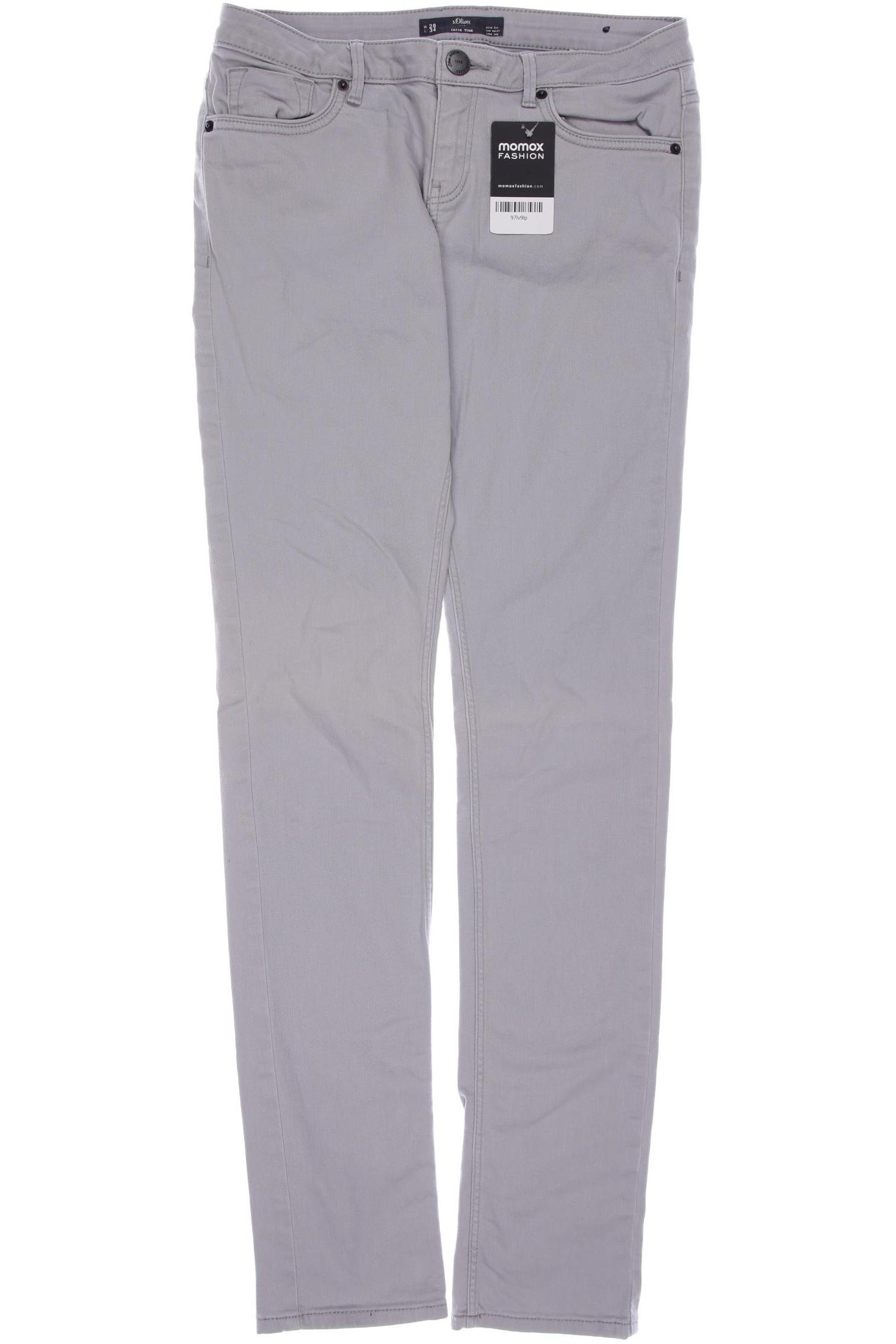 

s.Oliver Damen Jeans, grau, Gr. 28