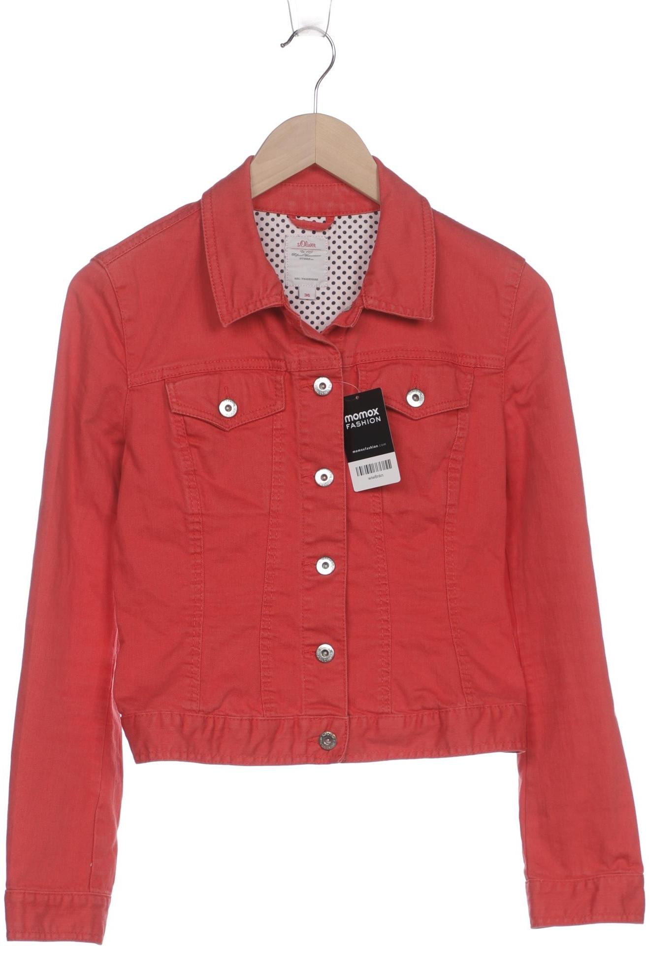 

s.Oliver Damen Jacke, rot, Gr. 36