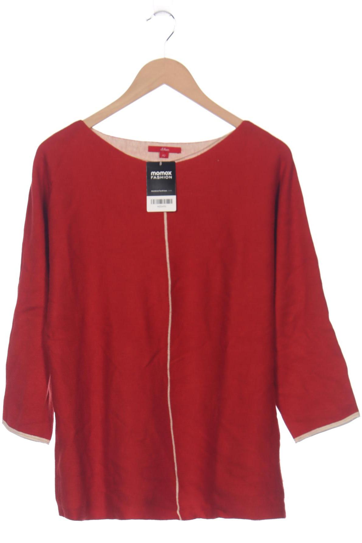 

s.Oliver Damen Pullover, rot, Gr. 42