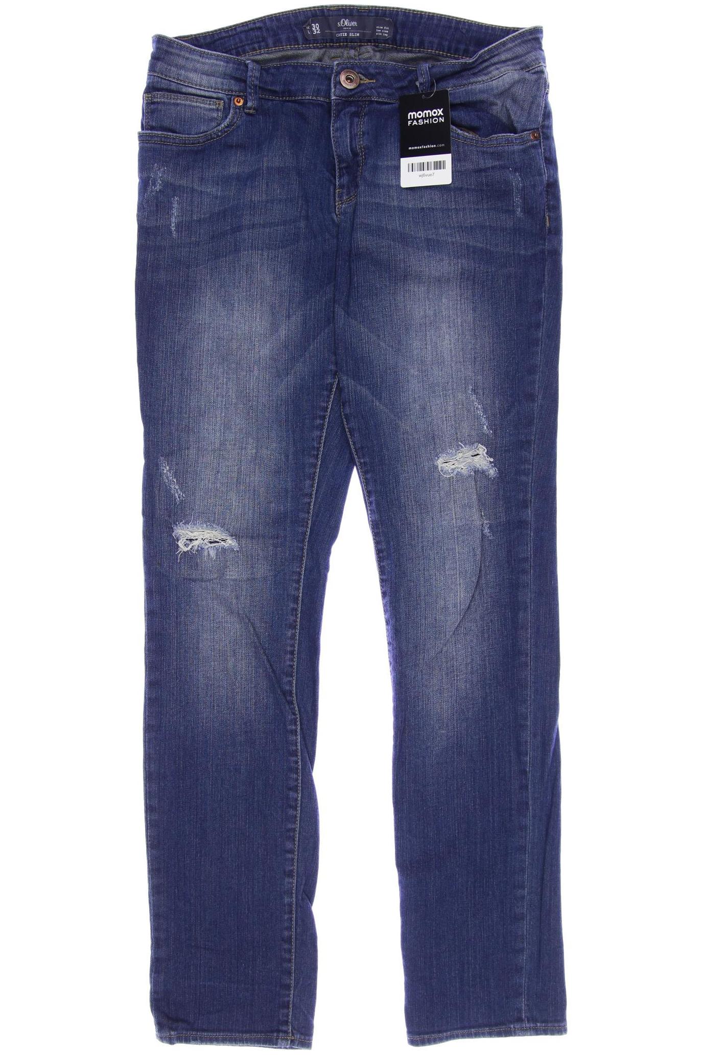 

s.Oliver Damen Jeans, blau