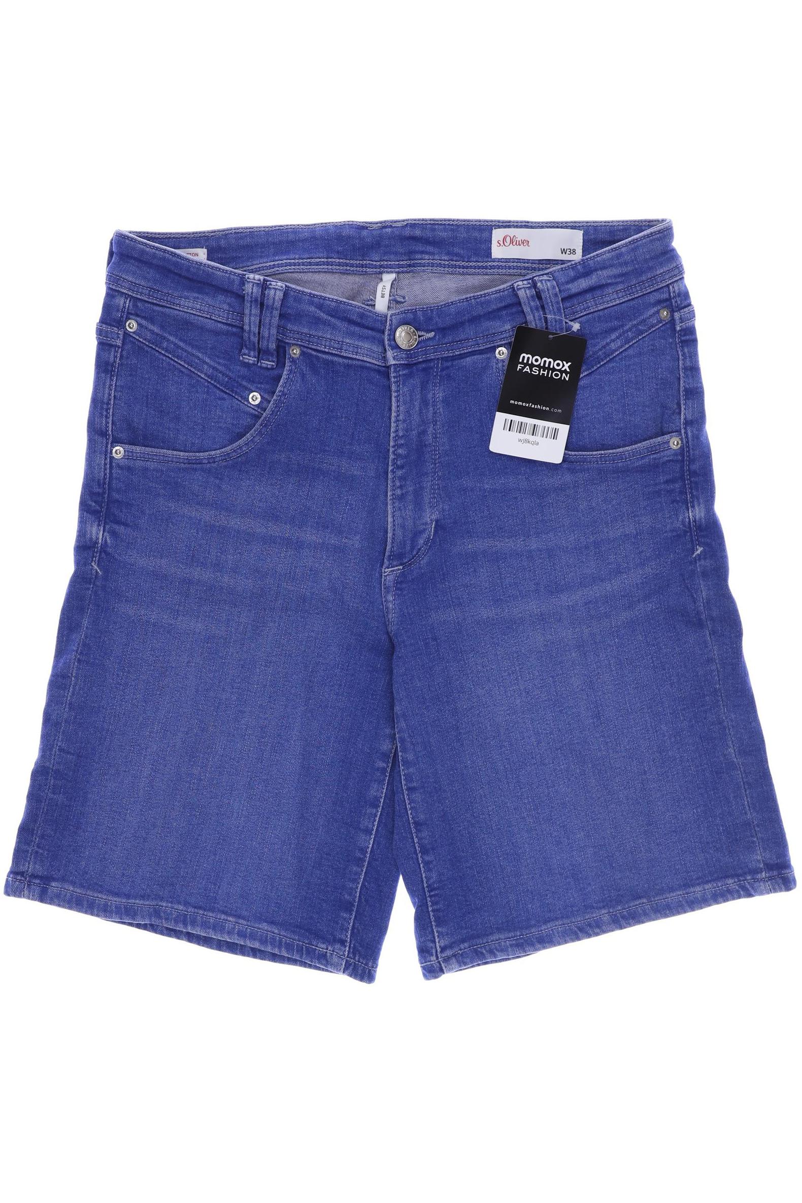 

s.Oliver Damen Shorts, blau