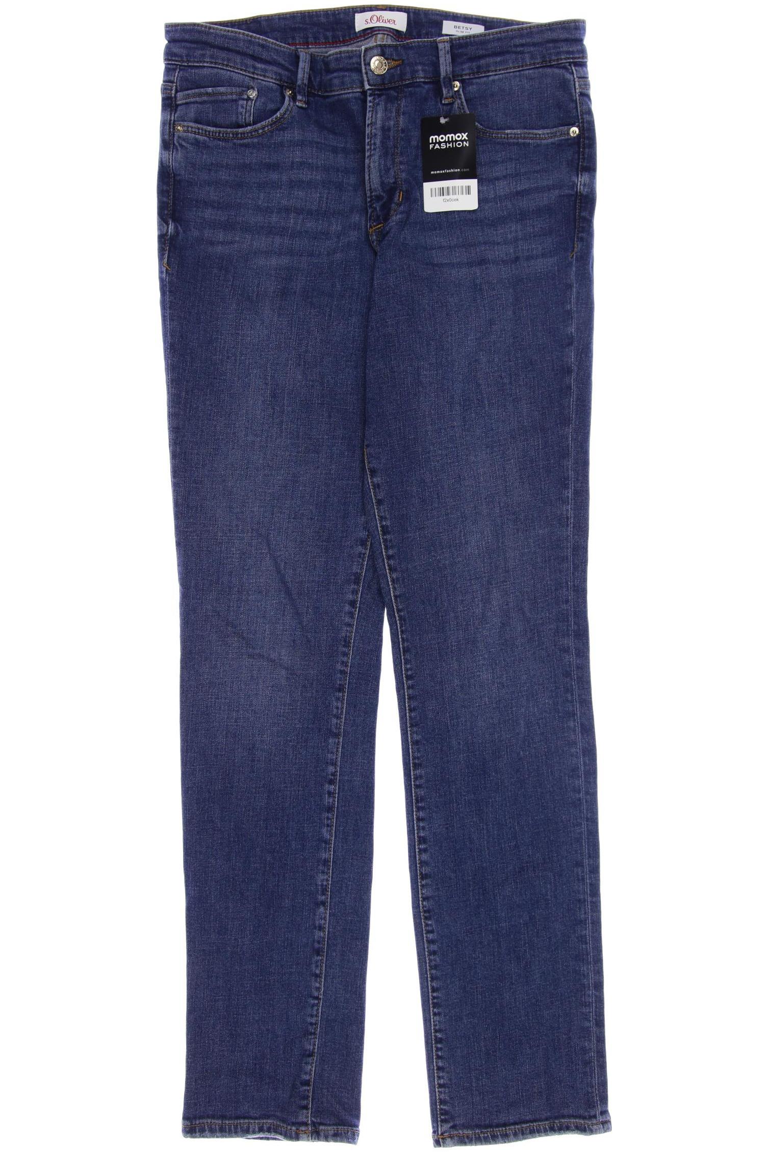 

s.Oliver Damen Jeans, blau
