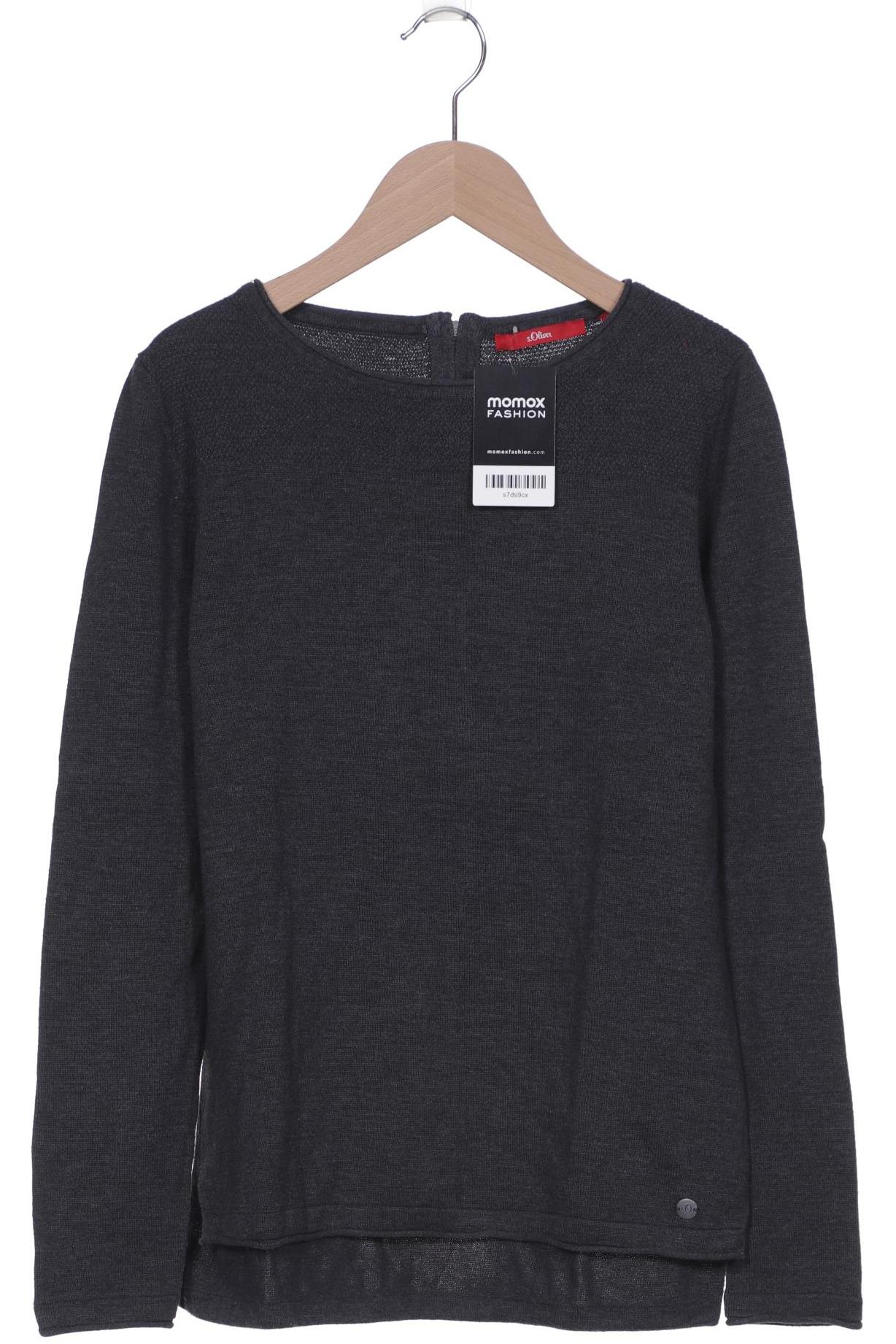 

s.Oliver Damen Pullover, grau, Gr. 38