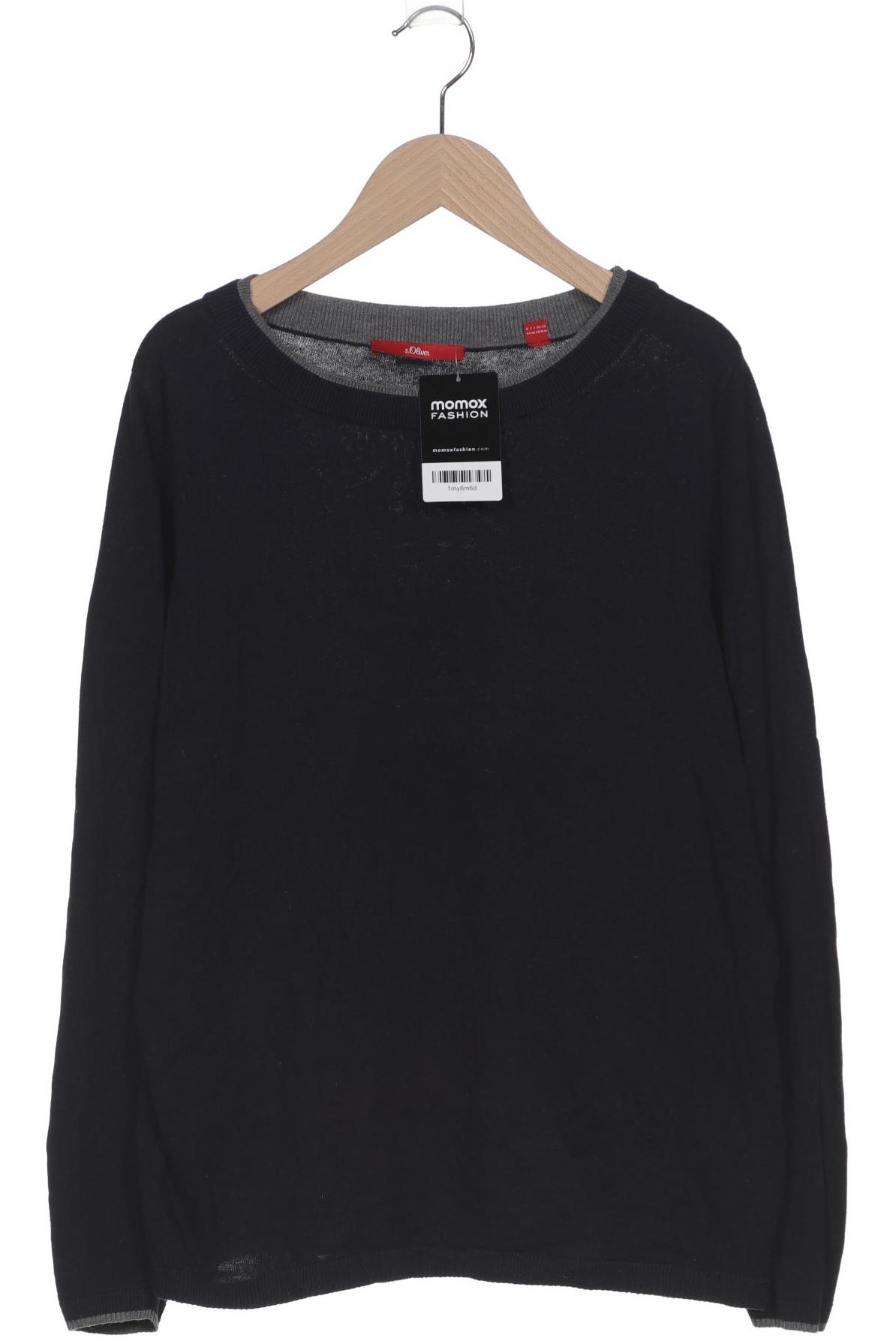 

s.Oliver Damen Pullover, marineblau, Gr. 44