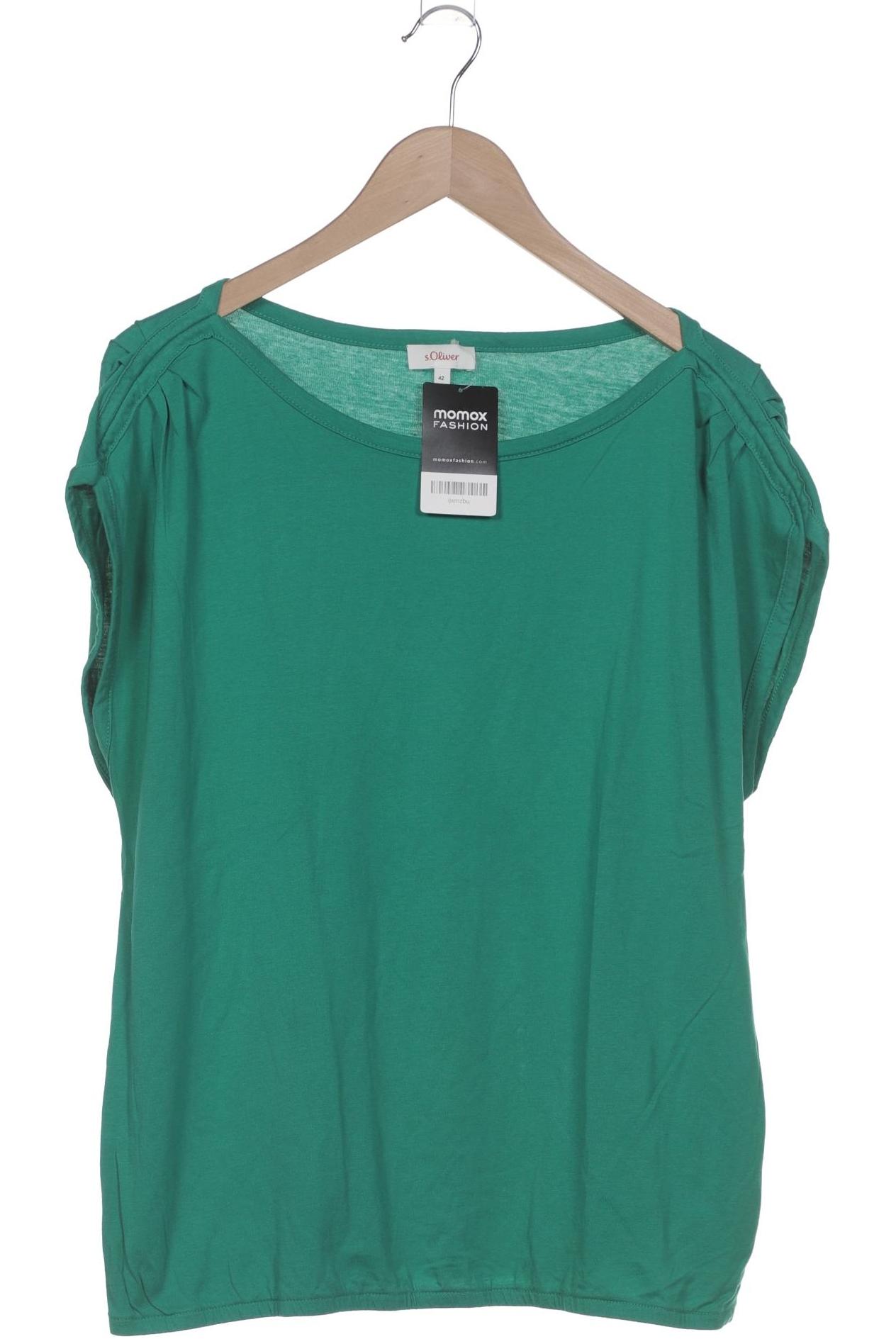 

s.Oliver Damen T-Shirt, grün, Gr. 42