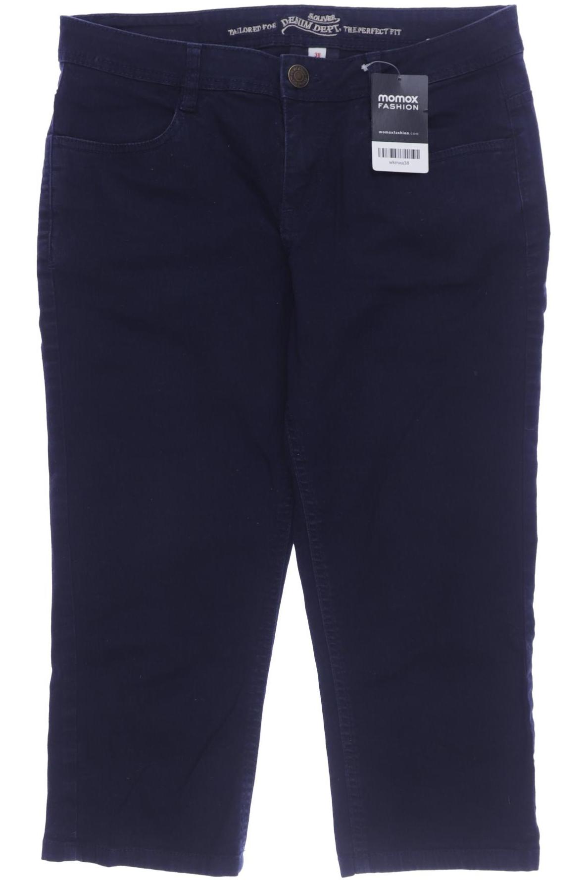 

s.Oliver Damen Stoffhose, marineblau, Gr. 38