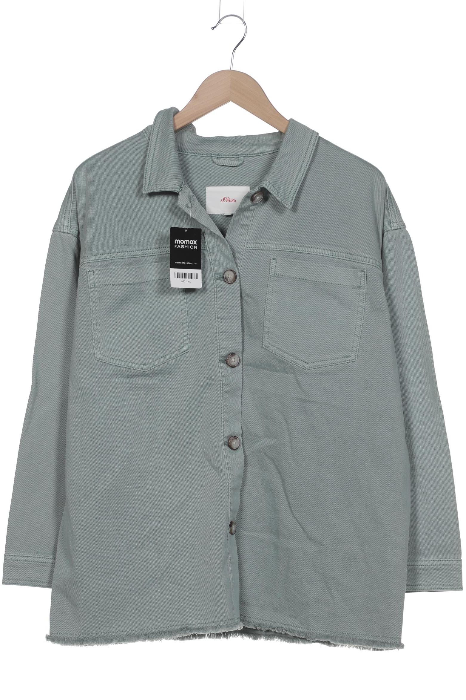 

s.Oliver Damen Jacke, türkis, Gr. 38