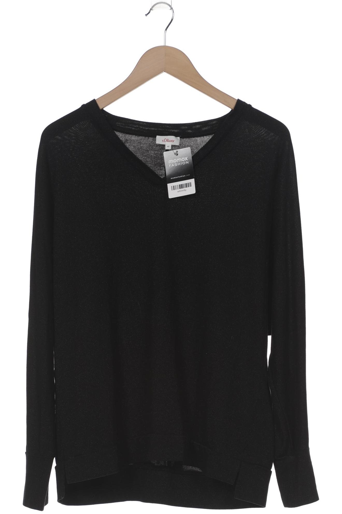 

s.Oliver Damen Pullover, schwarz, Gr. 42