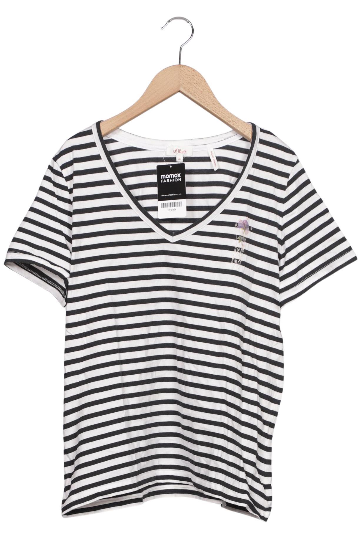 

s.Oliver Damen T-Shirt, weiß, Gr. 40