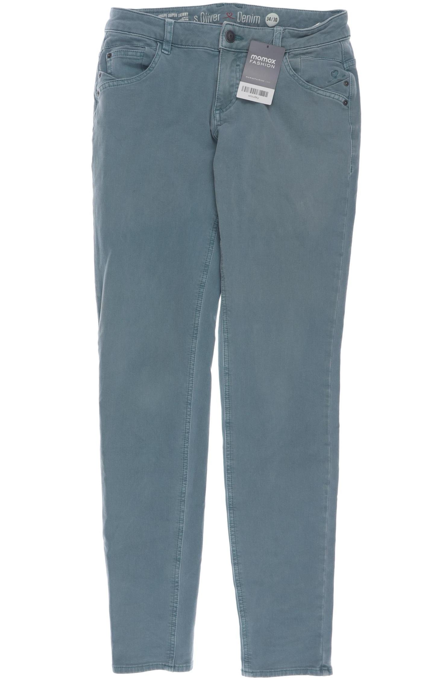 

s.Oliver Damen Jeans, türkis