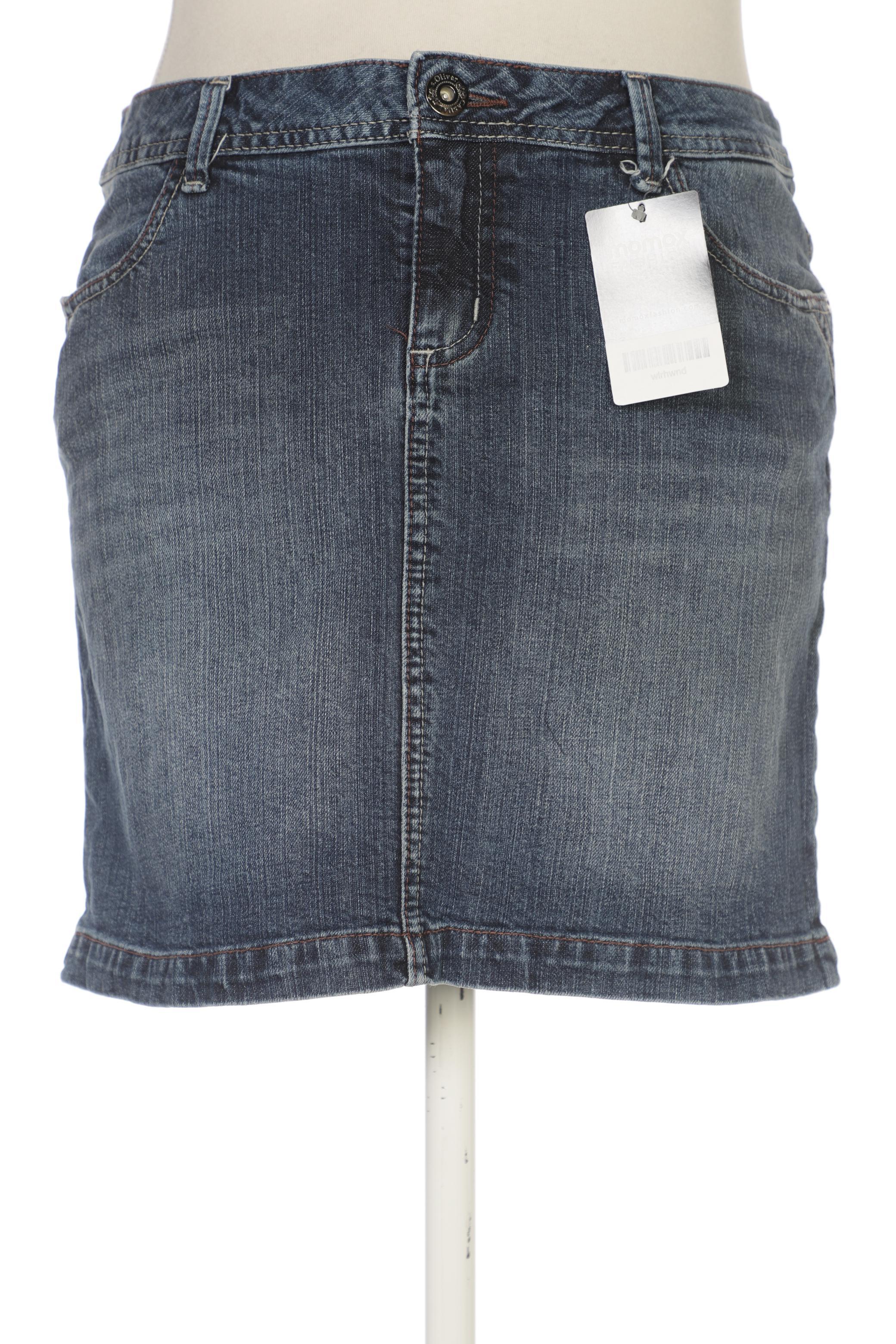 

s.Oliver Damen Rock, marineblau, Gr. 40
