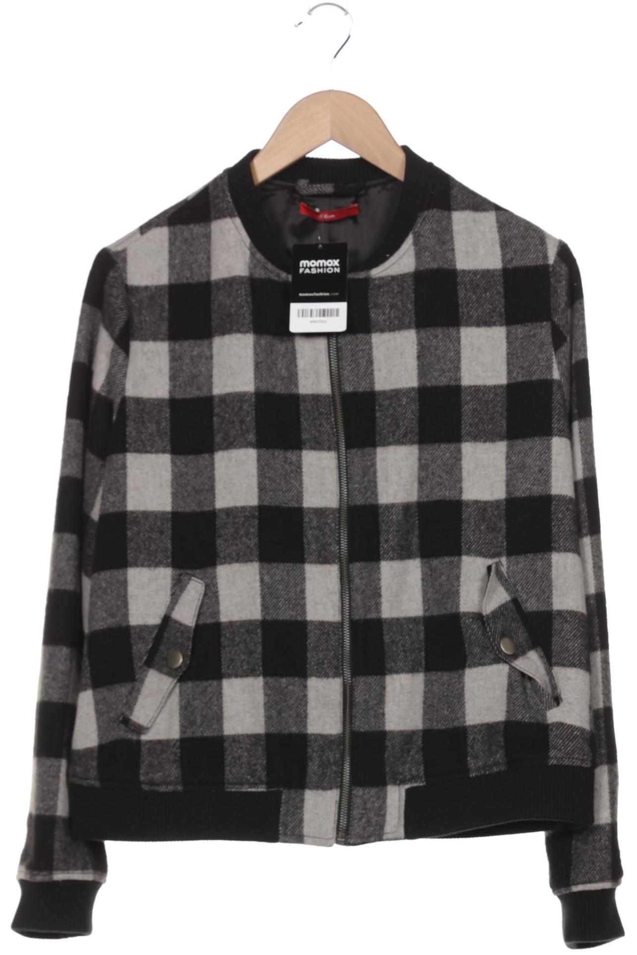 

s.Oliver Damen Jacke, schwarz, Gr. 42