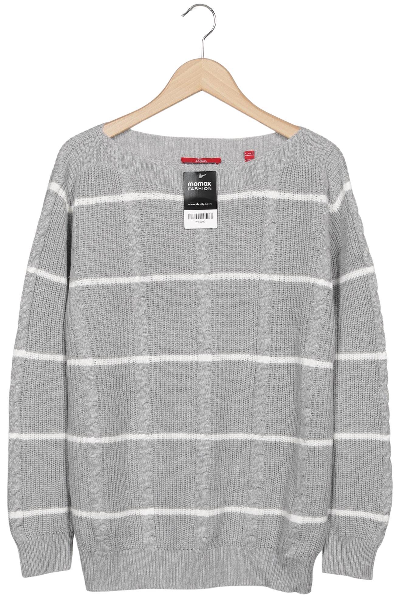 

s.Oliver Damen Pullover, grau, Gr. 42