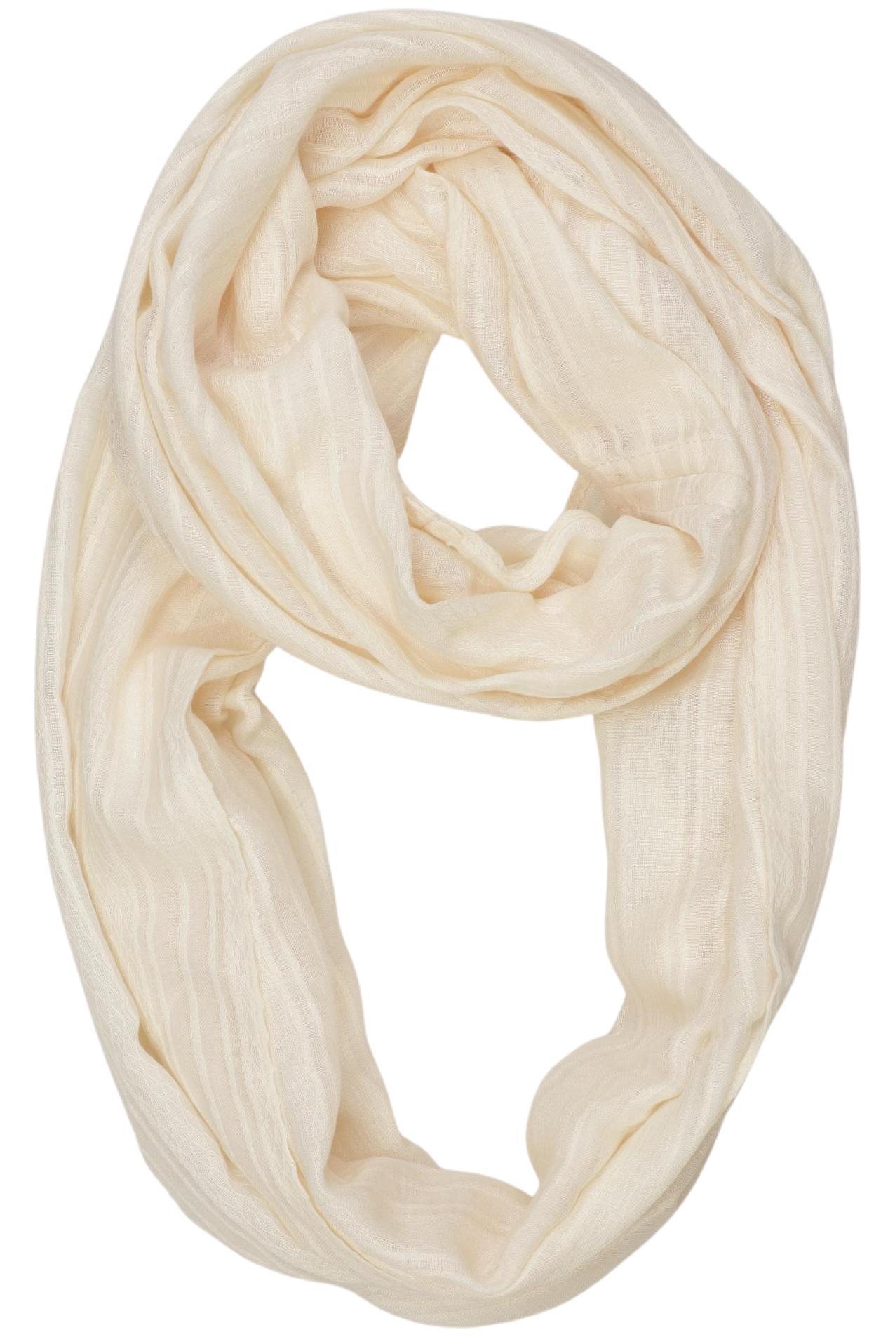 

s.Oliver Damen Schal, cremeweiß, Gr.