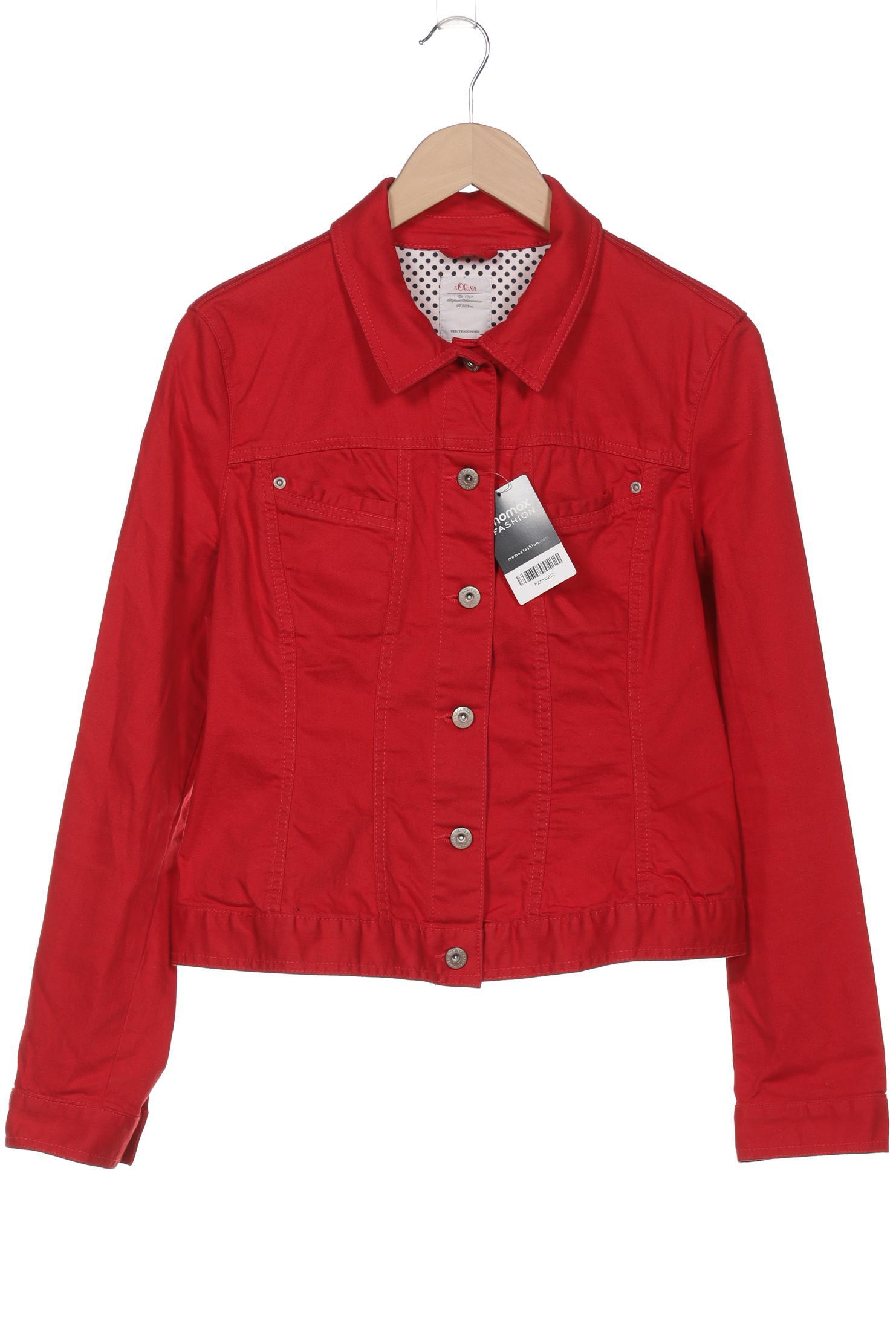 

s.Oliver Damen Jacke, rot, Gr. 42