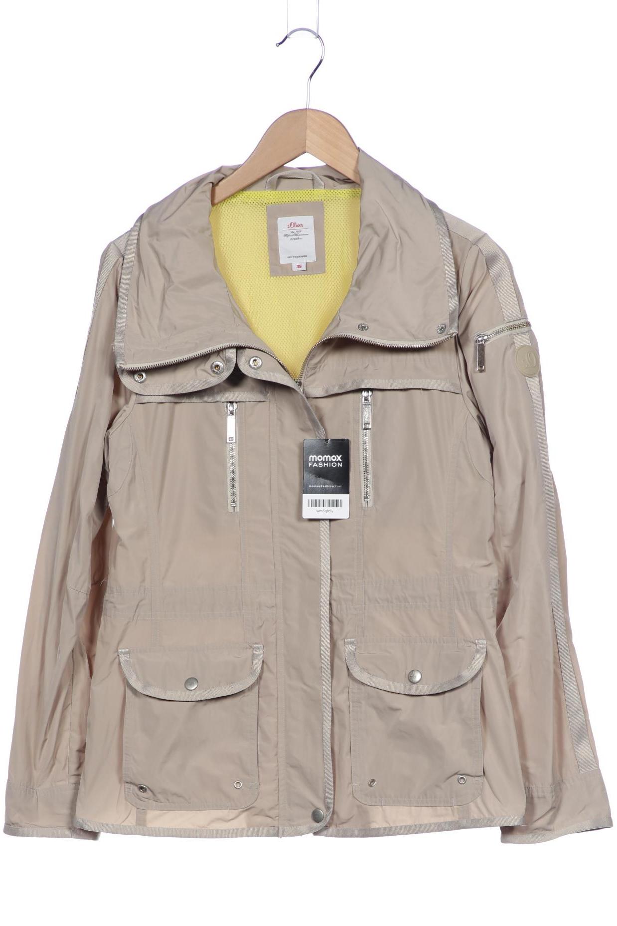 

s.Oliver Damen Jacke, beige, Gr. 38