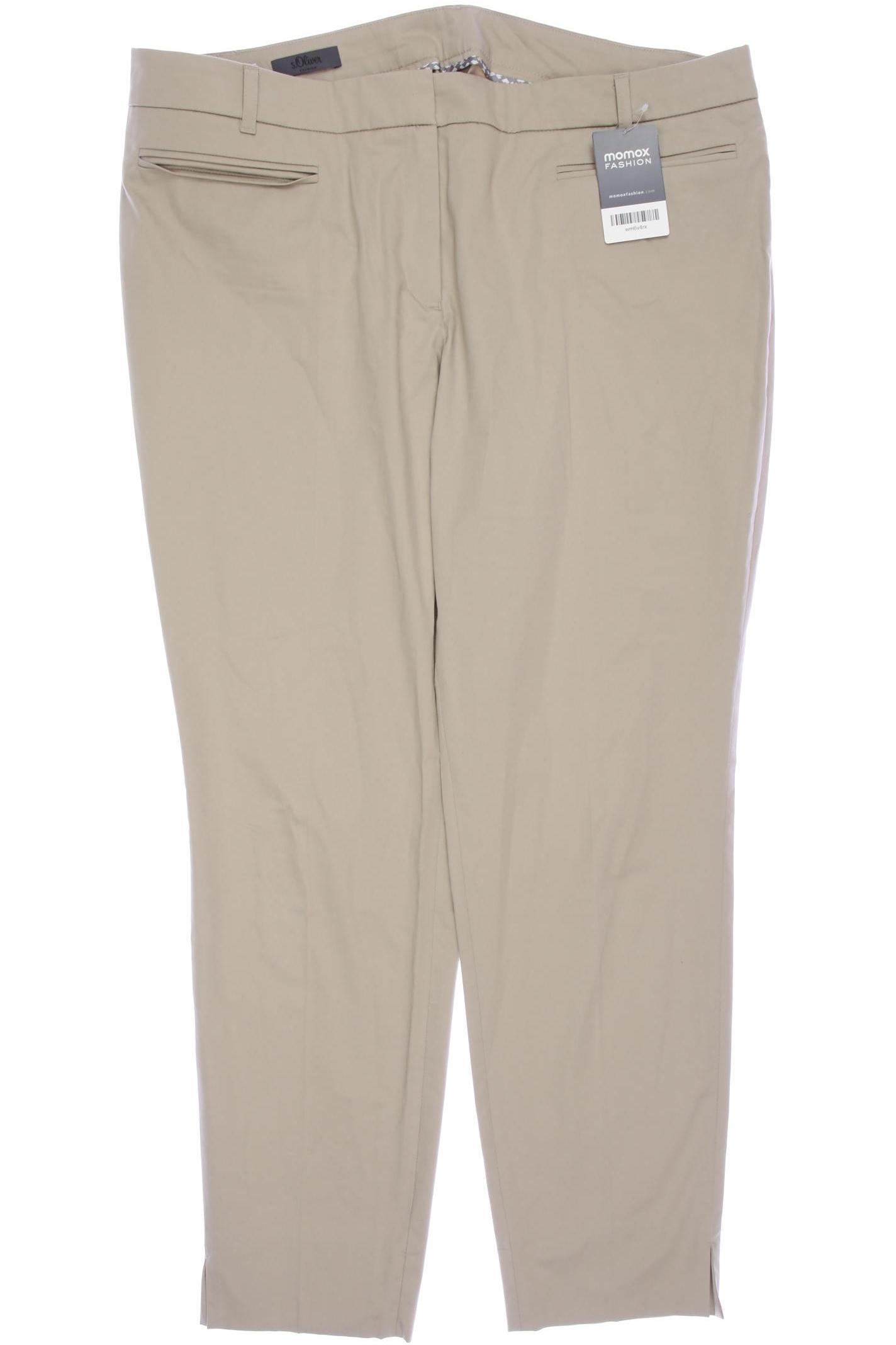 

s.Oliver Damen Stoffhose, beige, Gr. 46