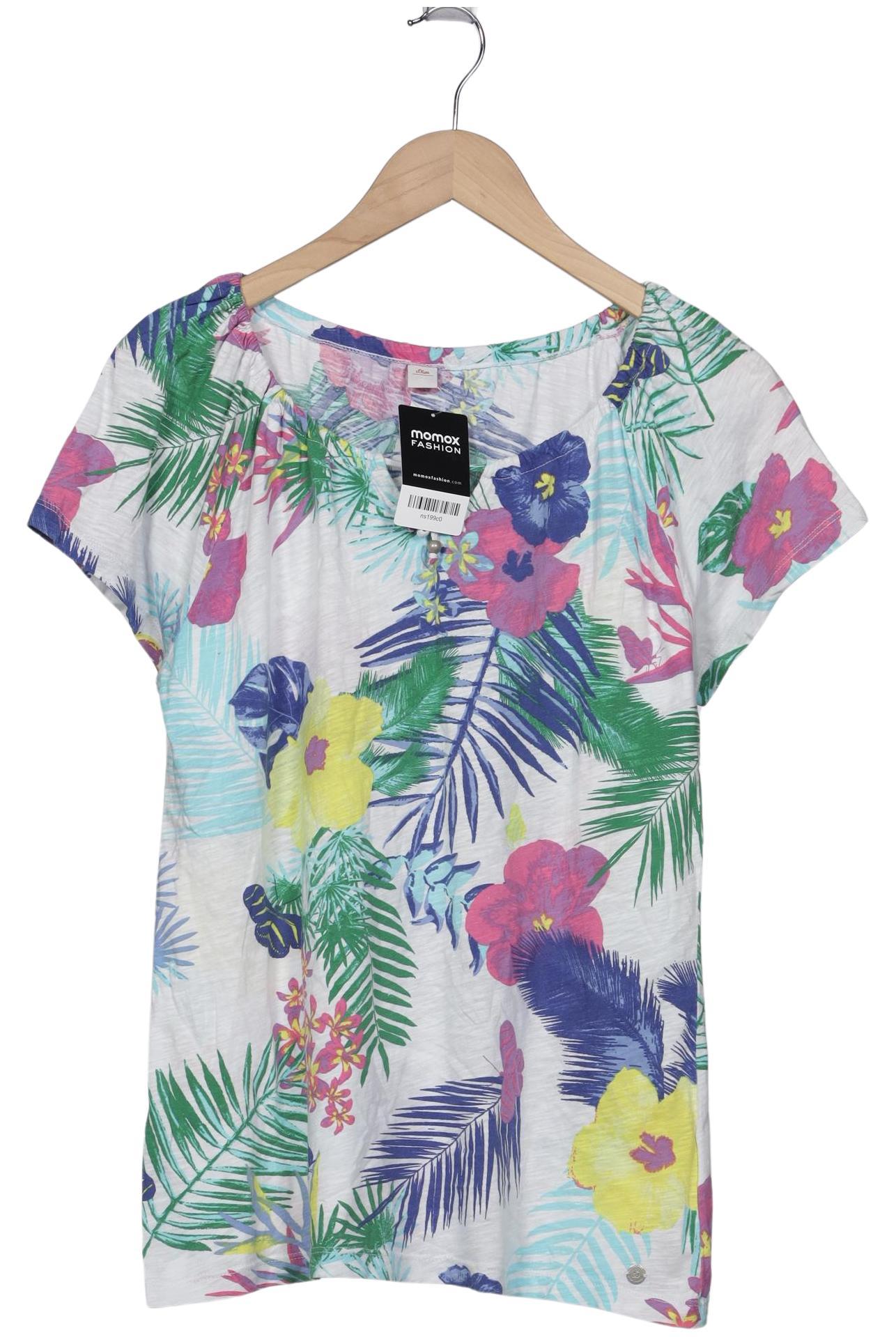 

s.Oliver Damen T-Shirt, mehrfarbig, Gr. 42