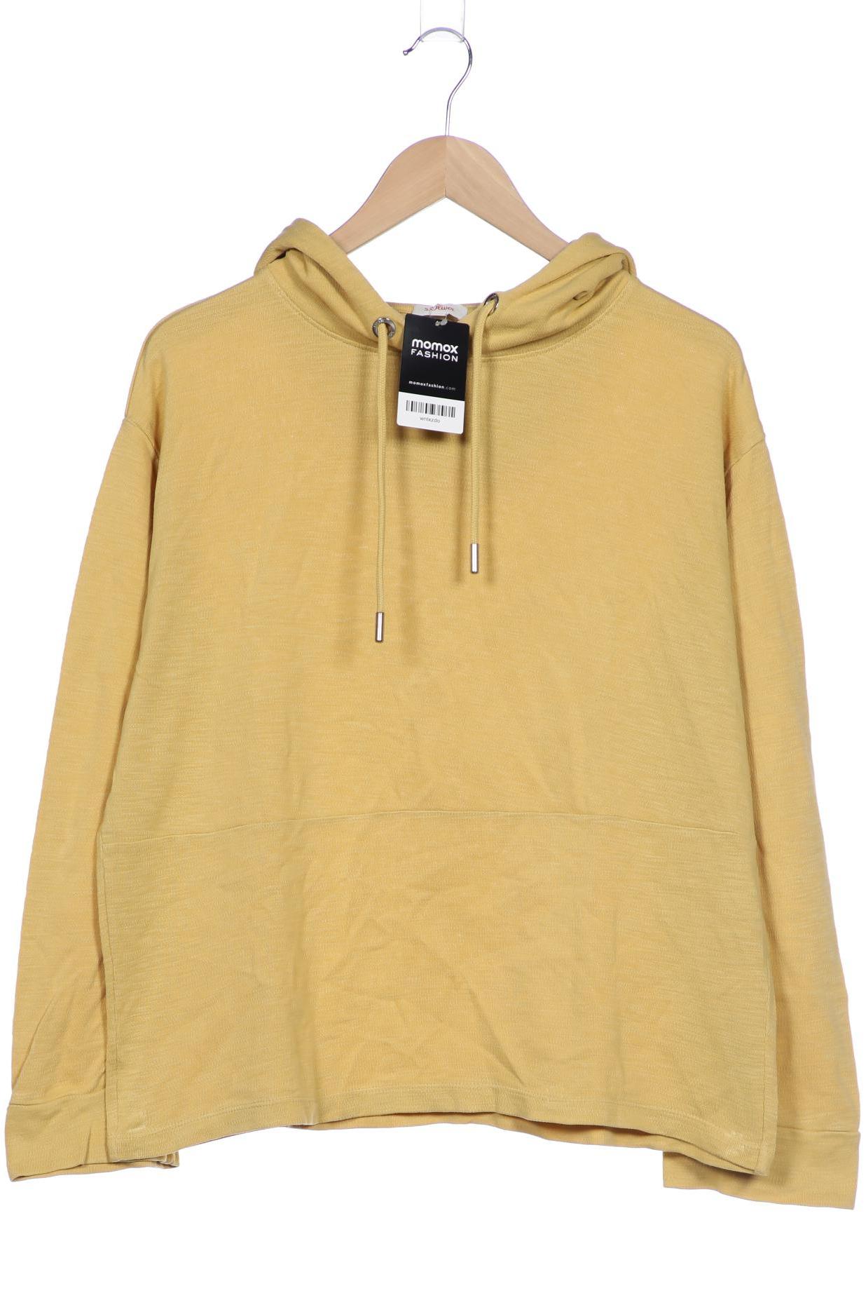 

s.Oliver Damen Kapuzenpullover, beige, Gr. 38