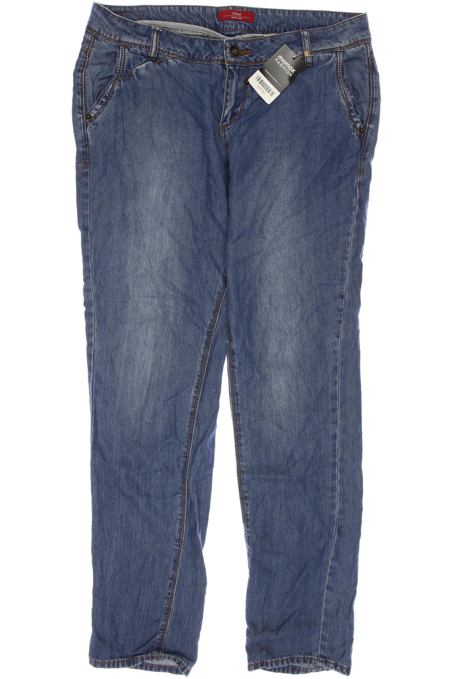 

s.Oliver Damen Jeans, blau