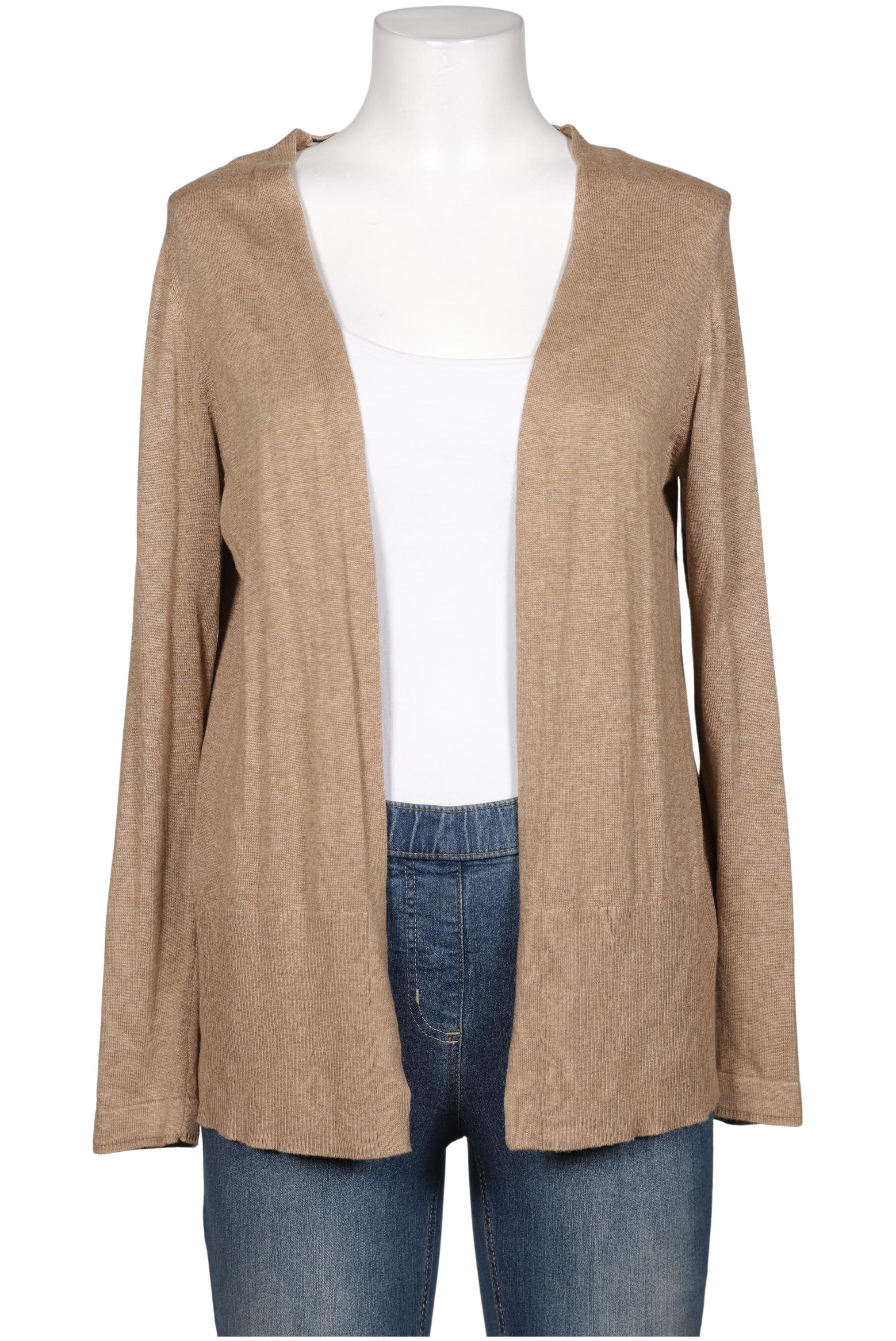 

s.Oliver Damen Strickjacke, beige, Gr. 38