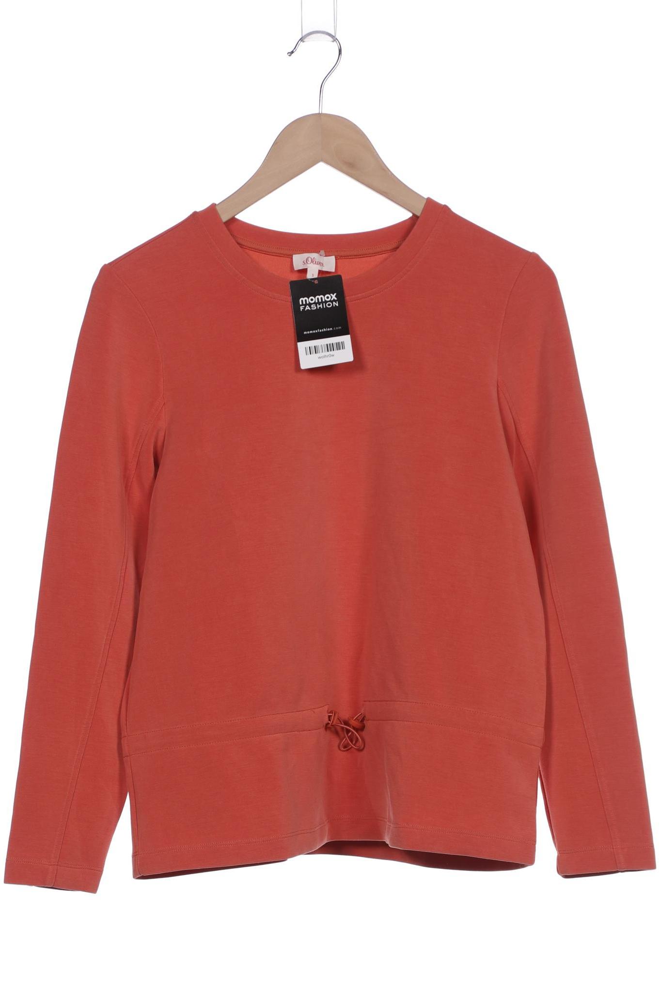 

s.Oliver Damen Sweatshirt, orange, Gr. 36