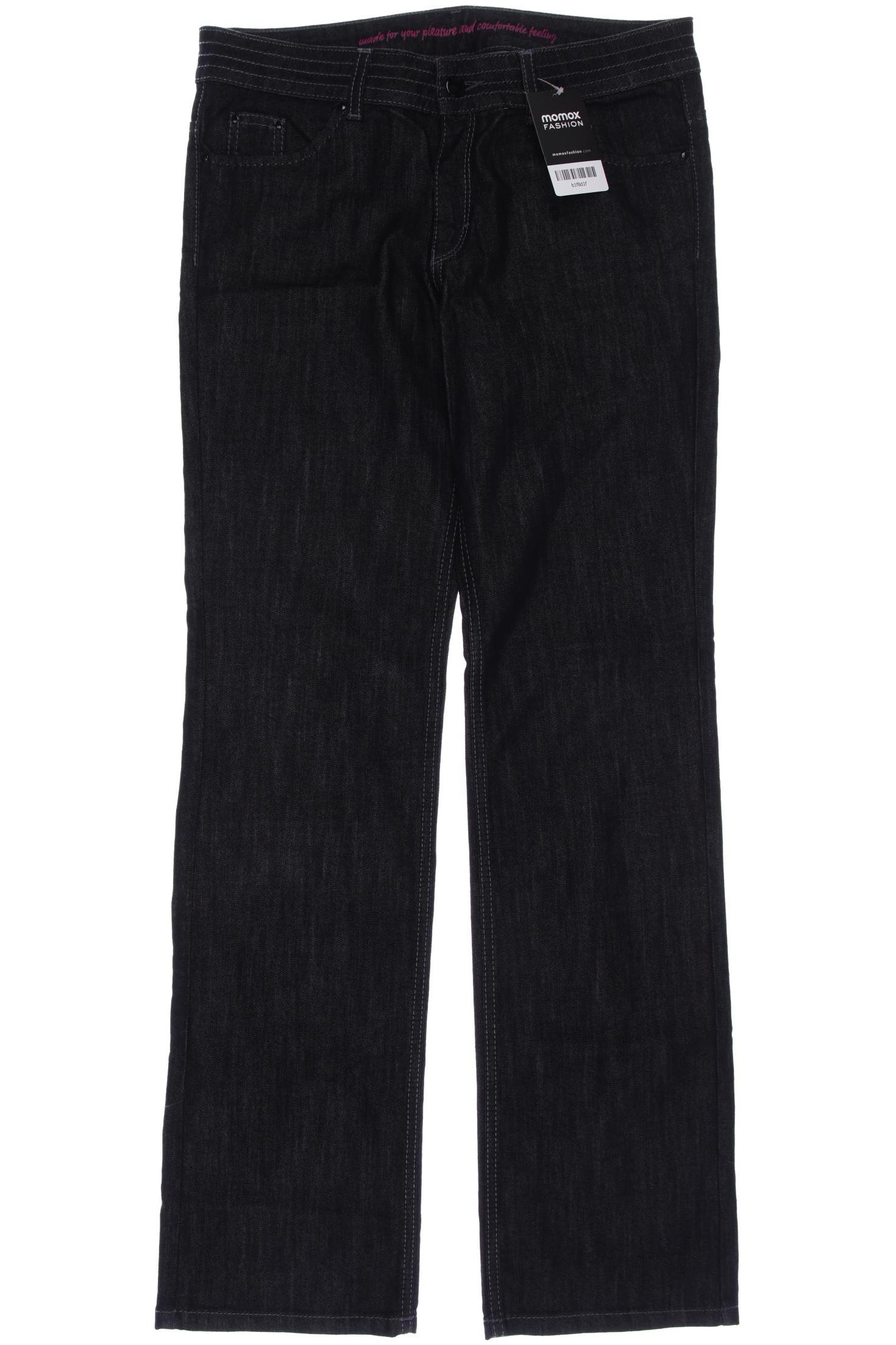 

s.Oliver Damen Jeans, schwarz