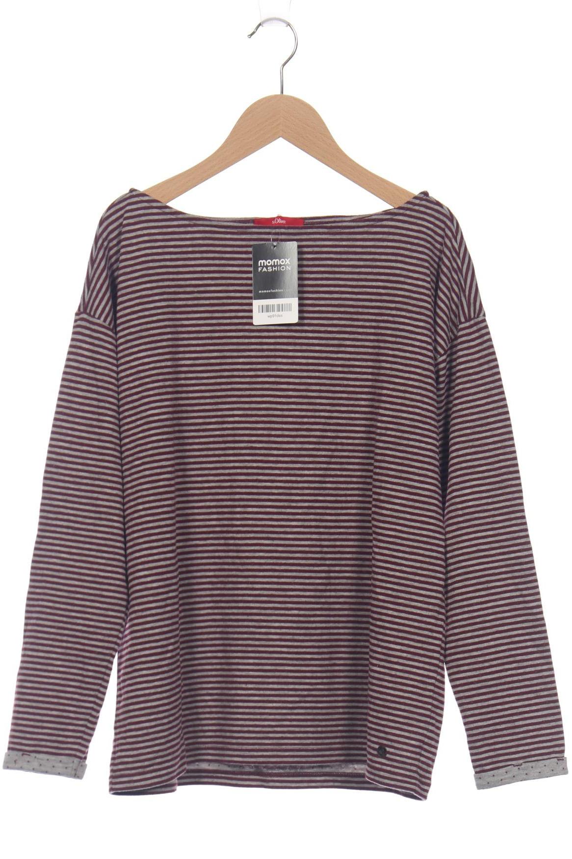

s.Oliver Damen Langarmshirt, grau, Gr. 42