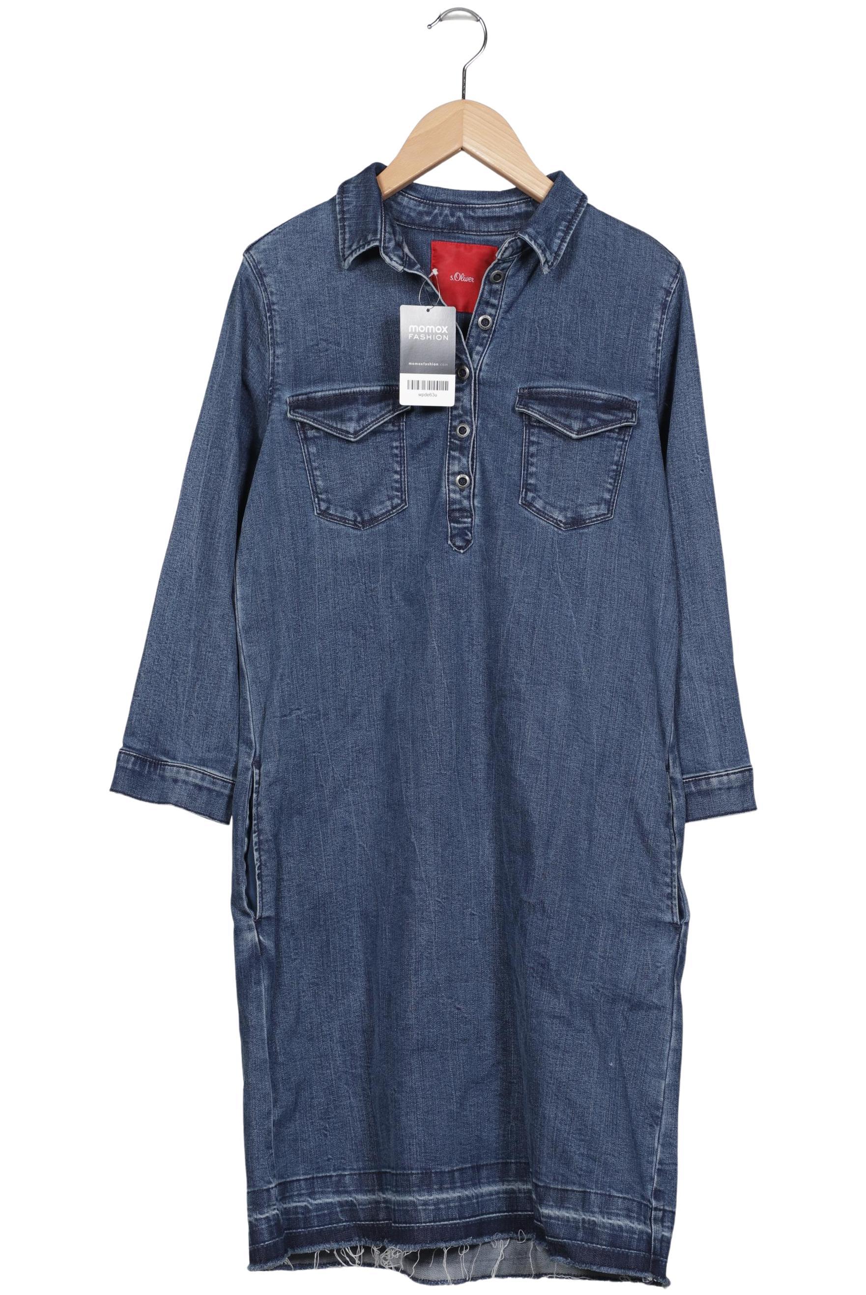 

s.Oliver Damen Kleid, blau, Gr. 36