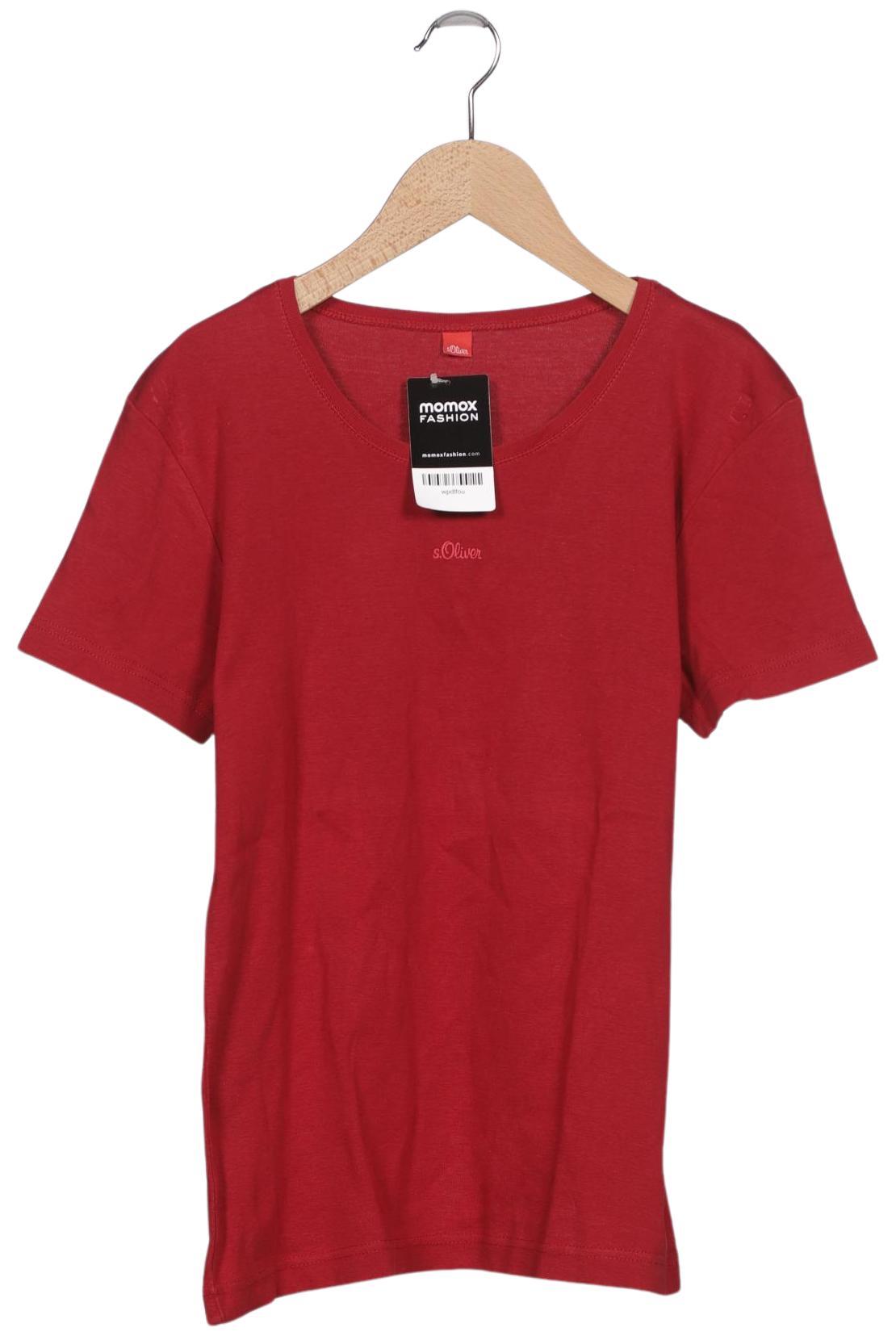

s.Oliver Damen T-Shirt, rot, Gr. 42