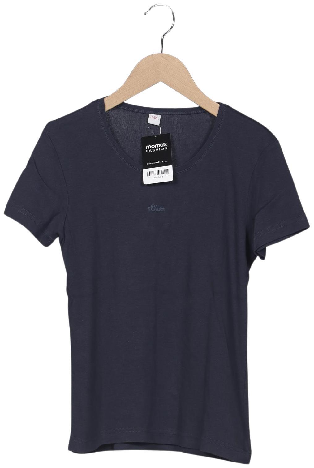 

s.Oliver Damen T-Shirt, marineblau, Gr. 36