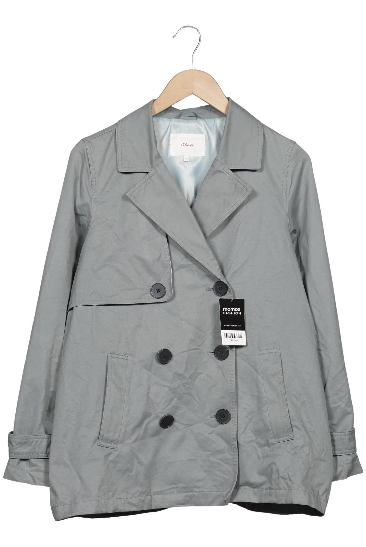 

s.Oliver Damen Jacke, türkis, Gr. 38