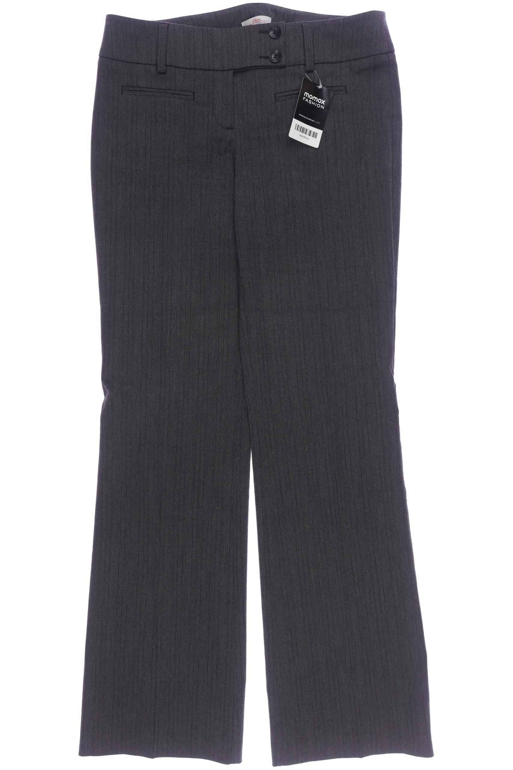 

s.Oliver Damen Stoffhose, grau, Gr. 38