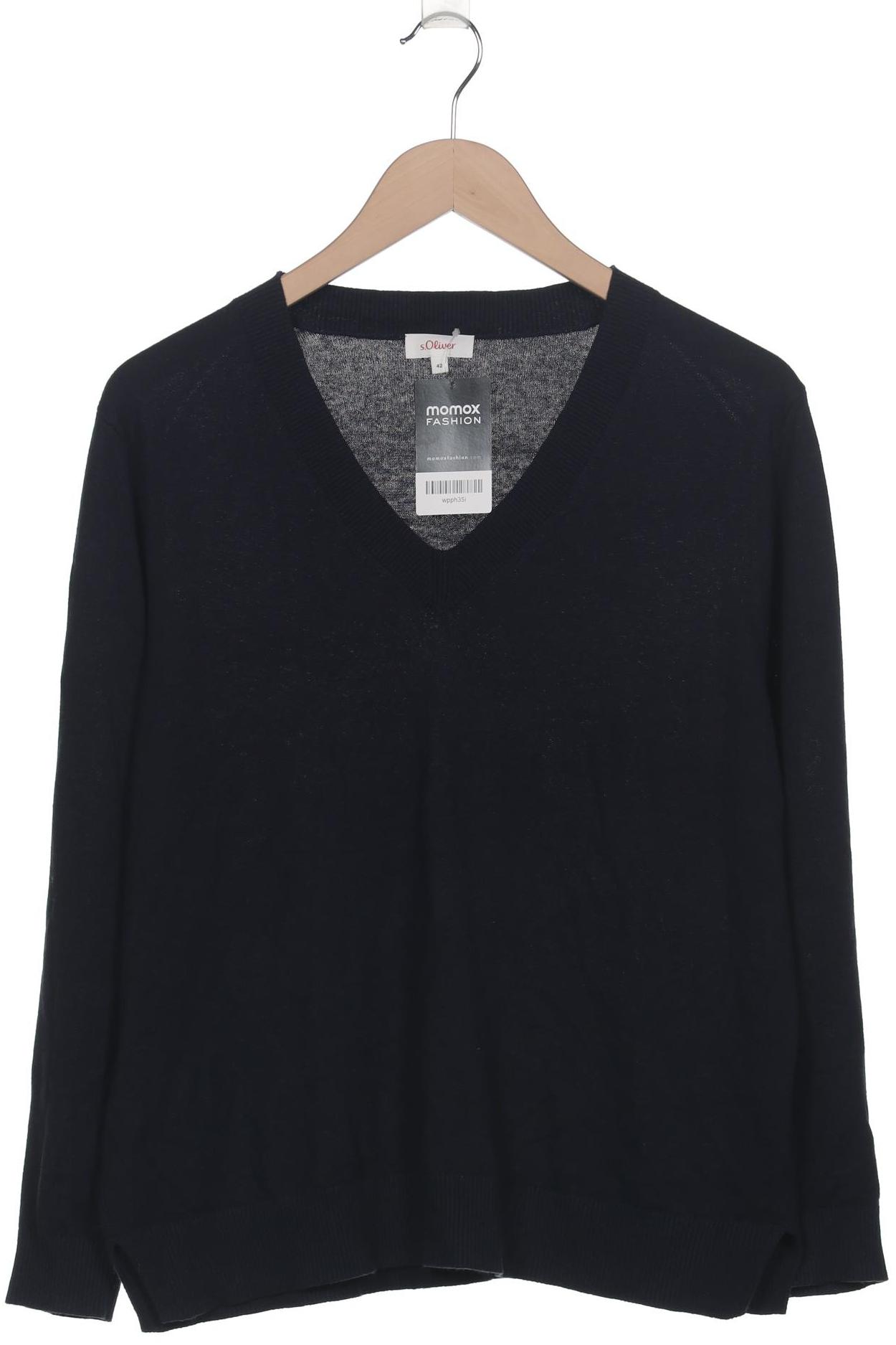 

s.Oliver Damen Pullover, marineblau, Gr. 42