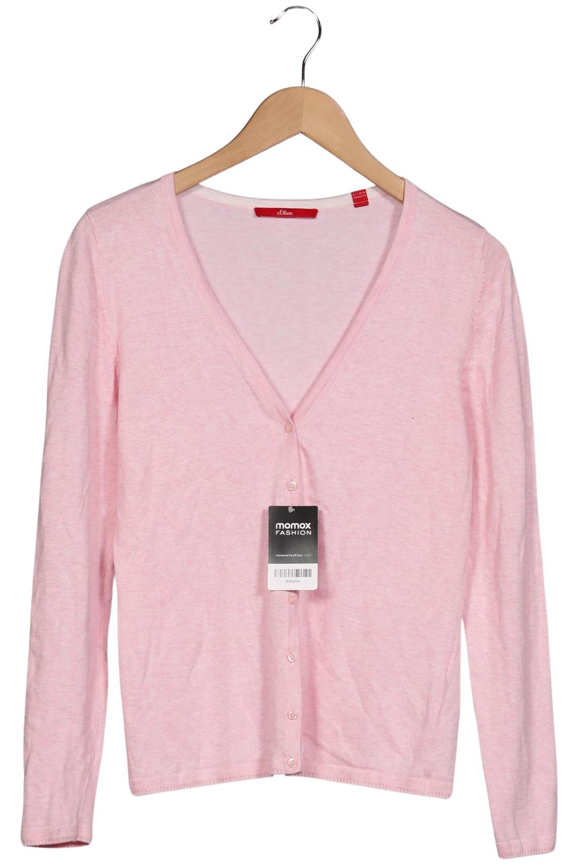 

s.Oliver Damen Strickjacke, pink, Gr. 38