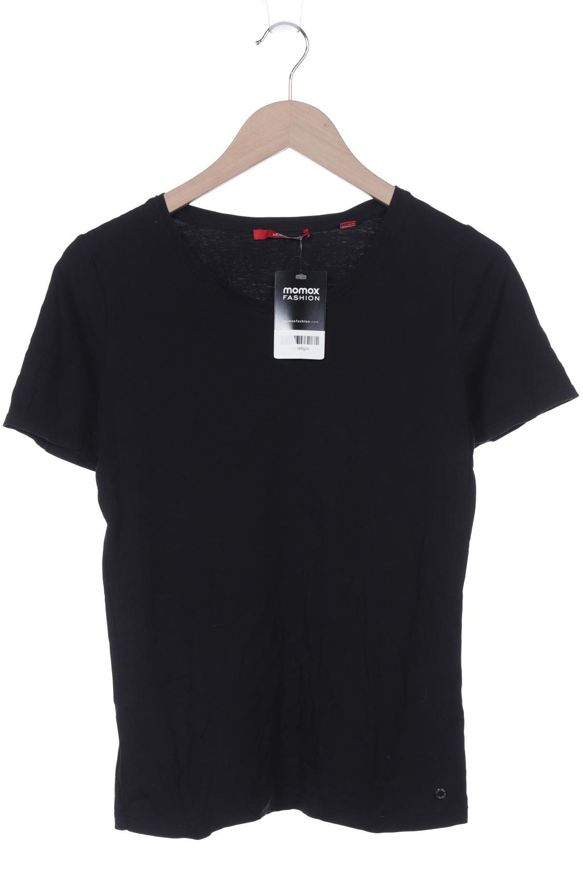 

s.Oliver Damen T-Shirt, schwarz, Gr. 40