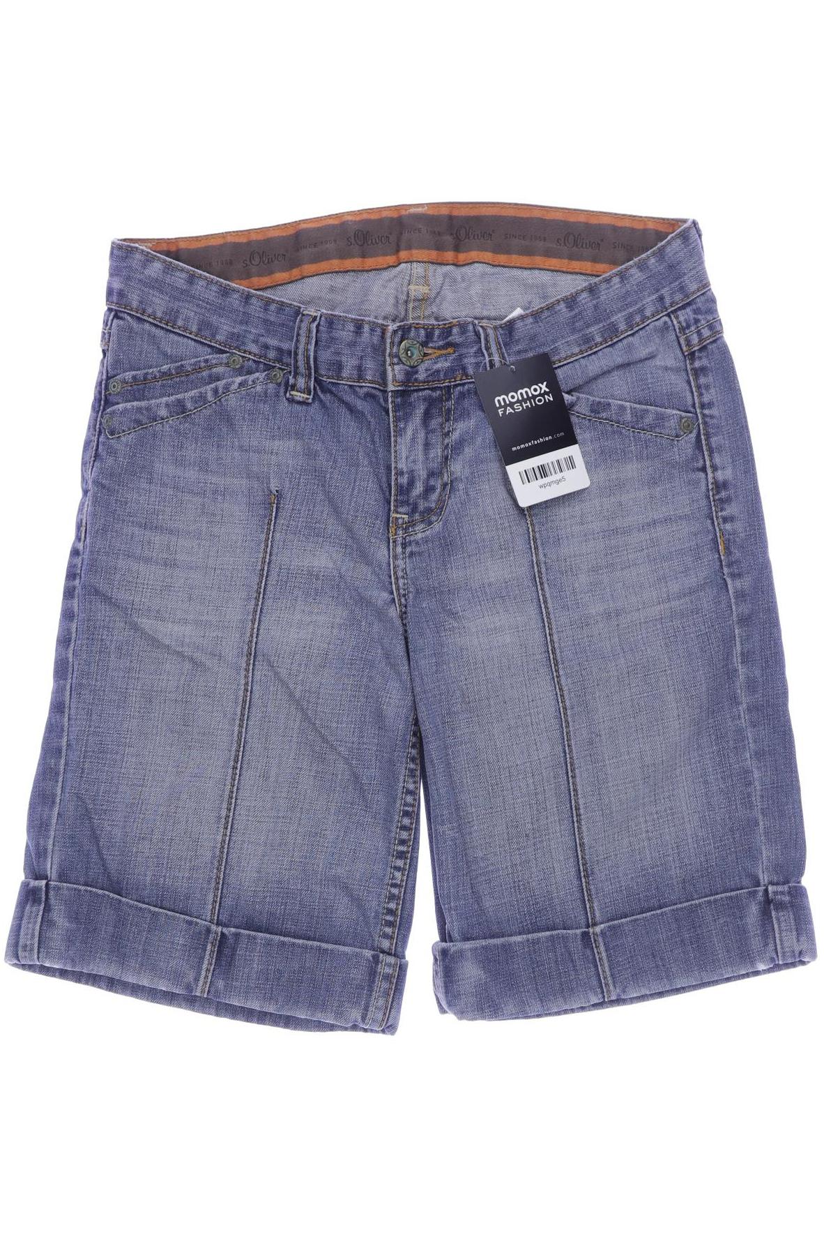 

s.Oliver Damen Shorts, blau, Gr. 36