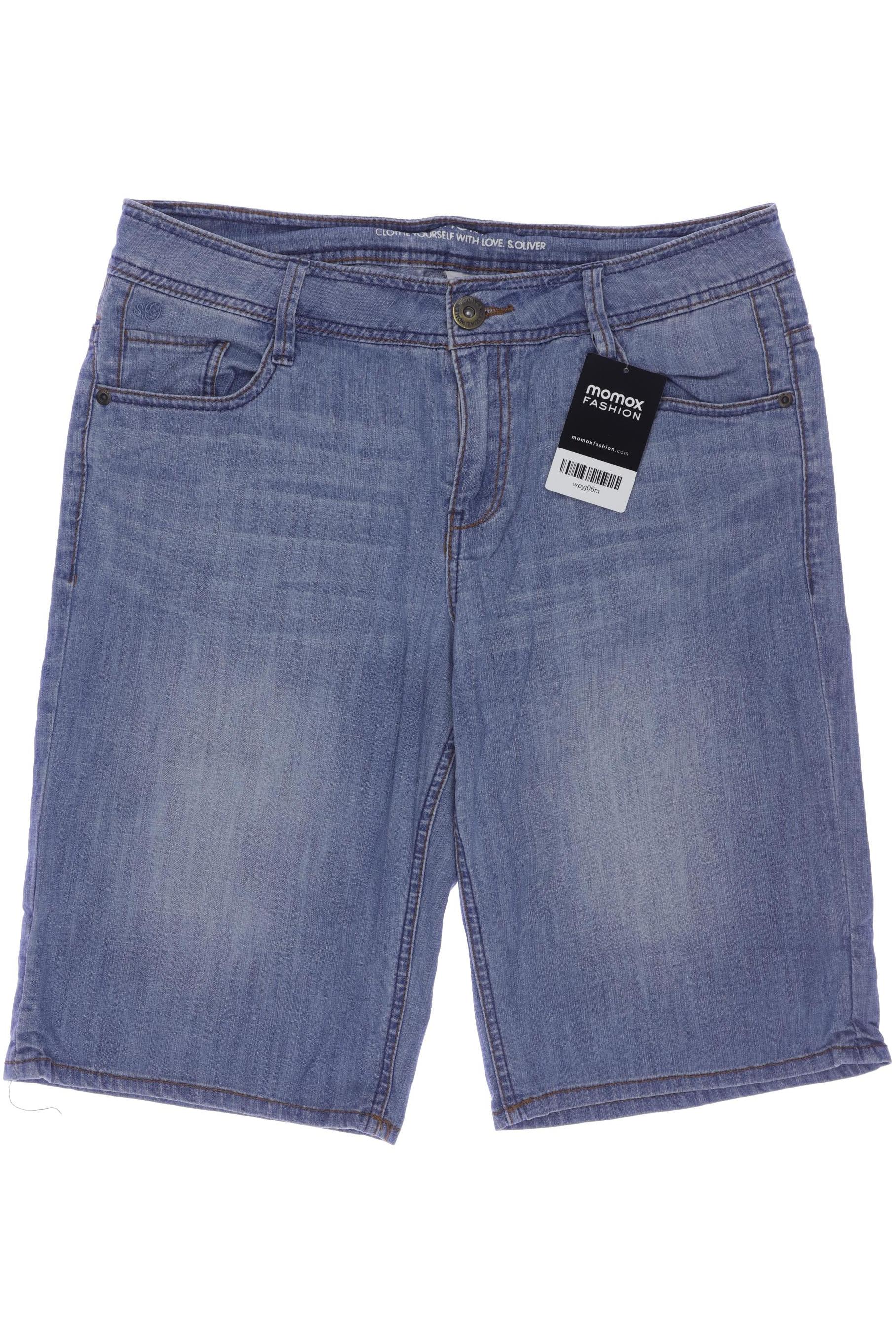 

s.Oliver Damen Shorts, blau, Gr. 38