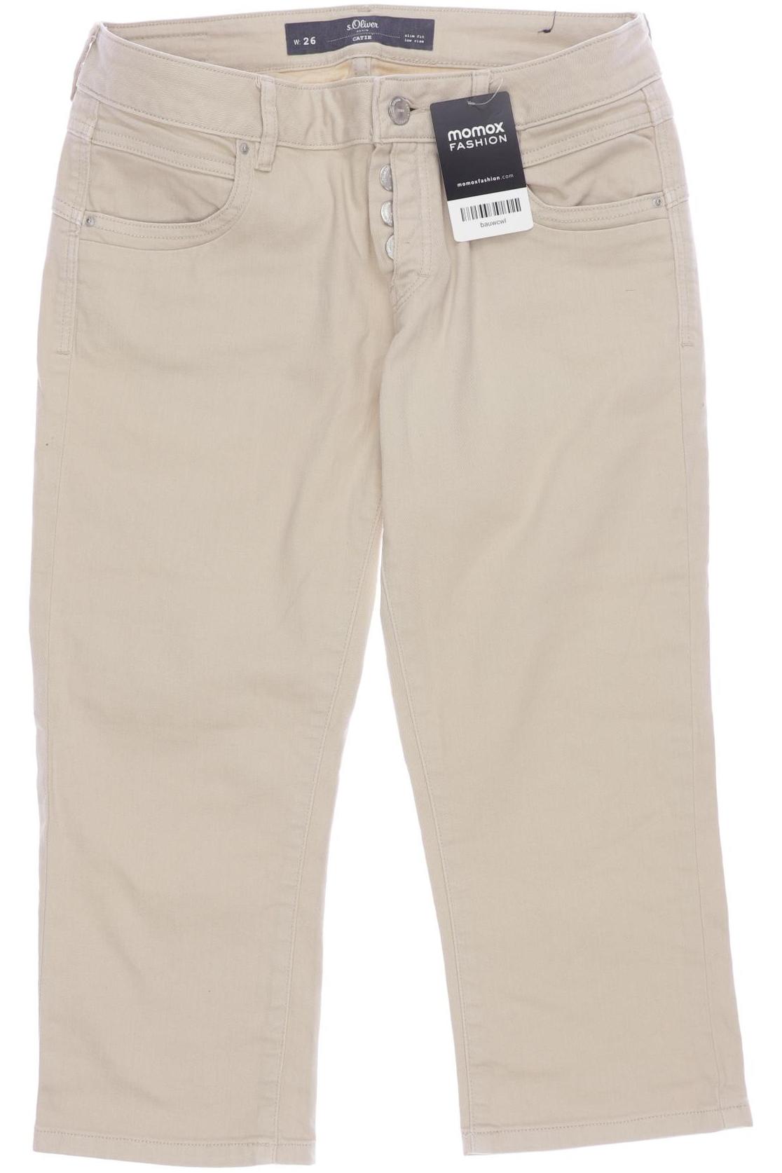 

s.Oliver Damen Shorts, beige, Gr. 26