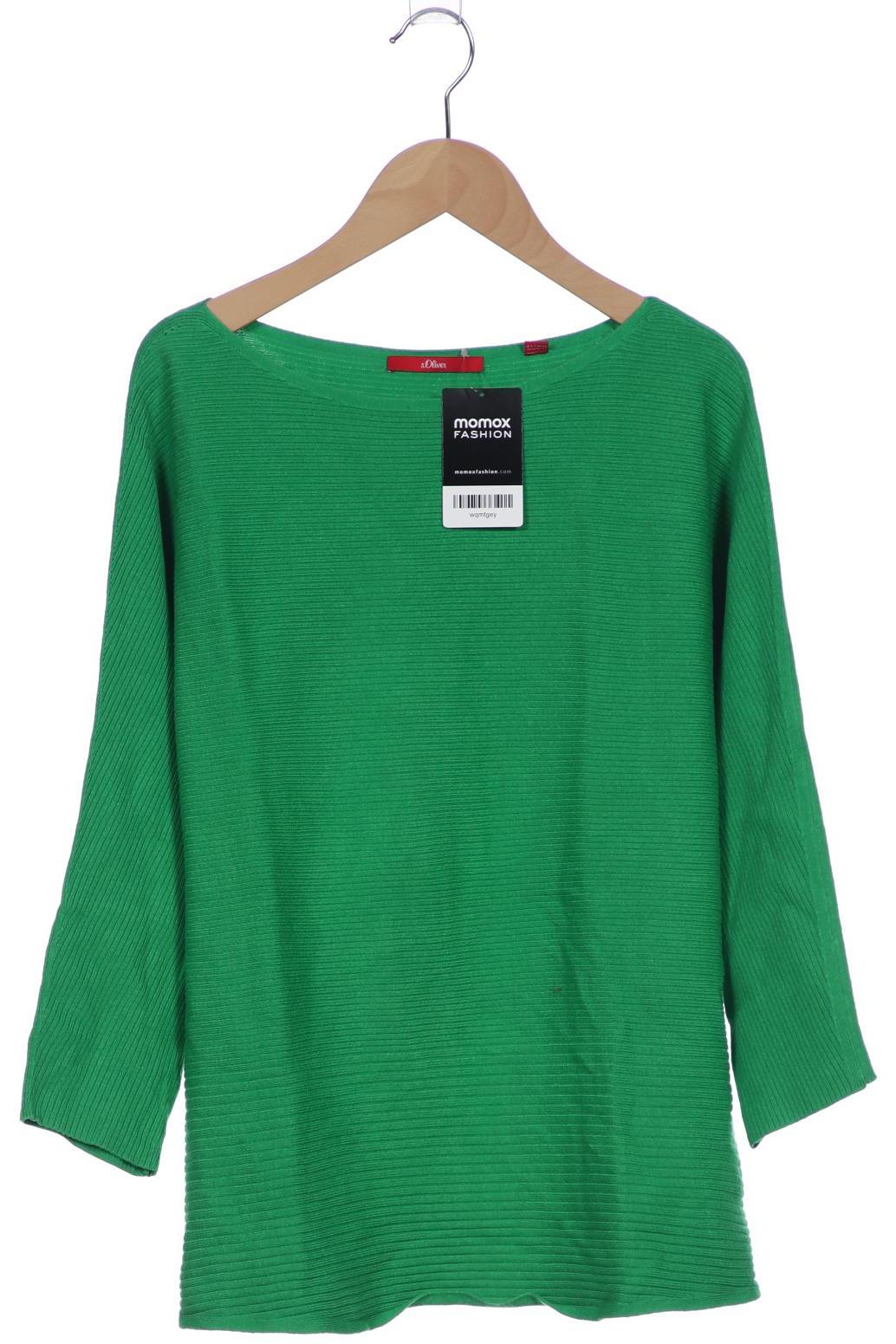 

s.Oliver Damen Pullover, grün, Gr. 38