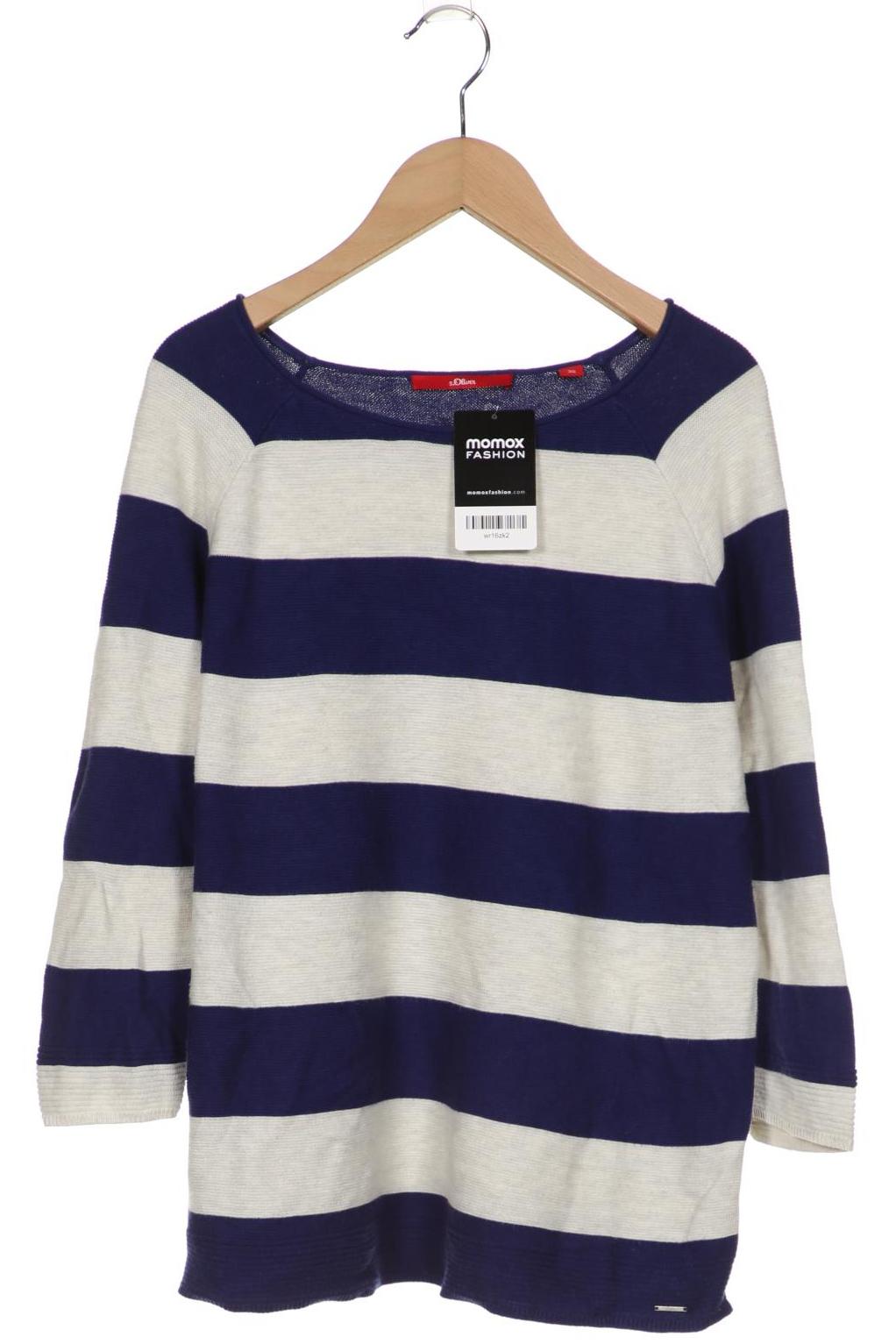 

s.Oliver Damen Pullover, marineblau