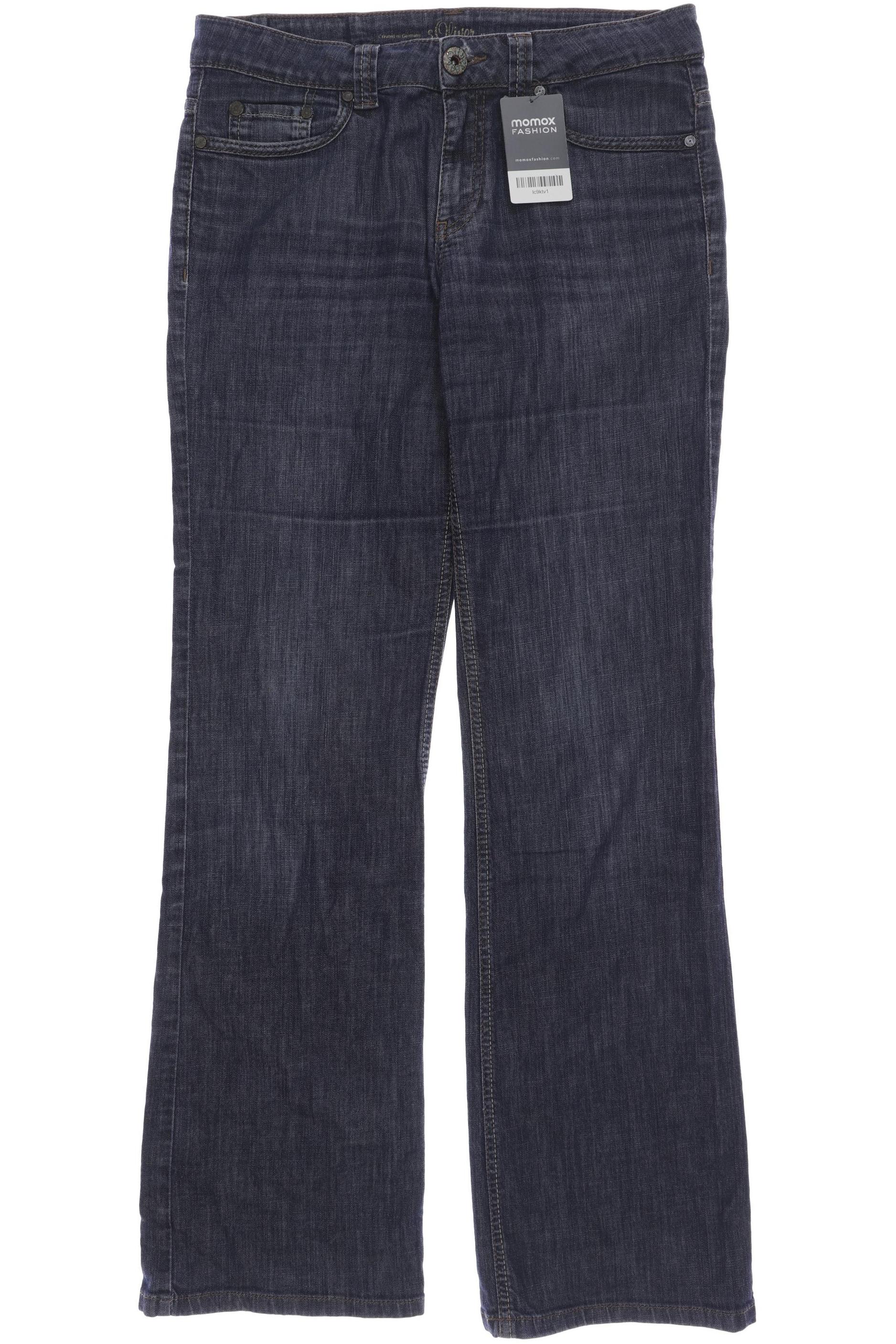 

s.Oliver Damen Jeans, marineblau