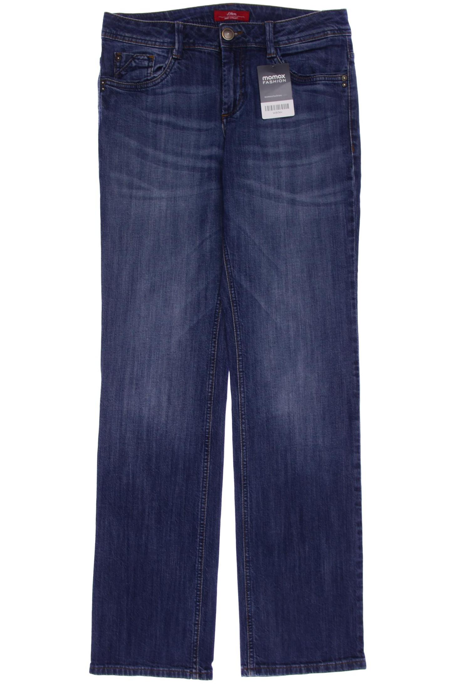 

s.Oliver Damen Jeans, blau