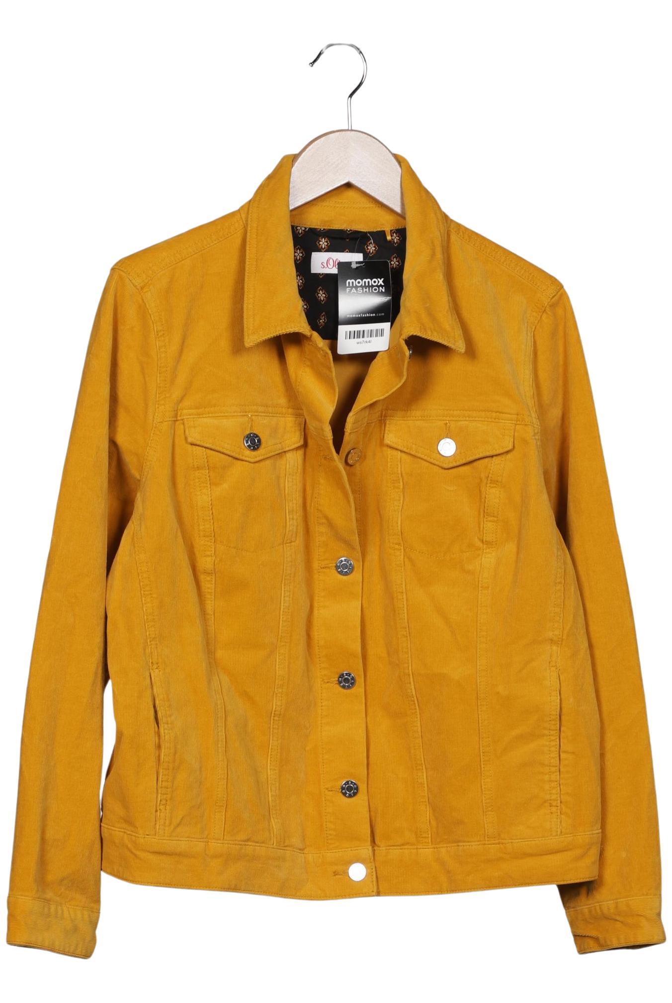 

s.Oliver Damen Jacke, gelb, Gr. 46