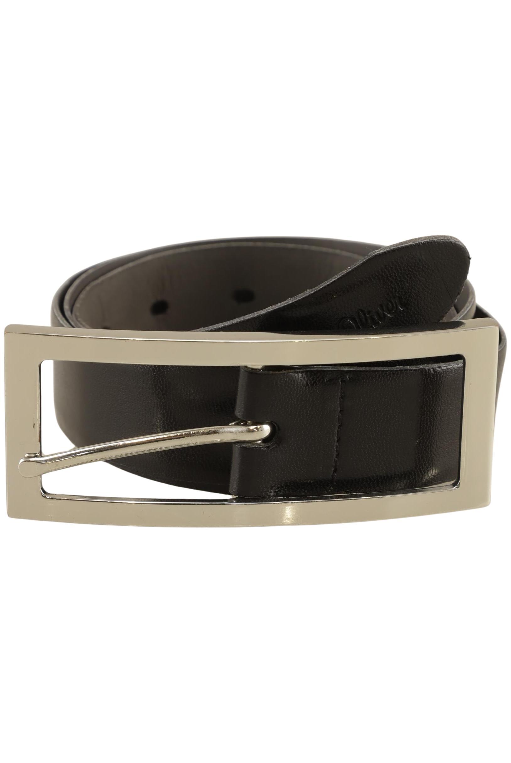 

s.Oliver Damen Gürtel, schwarz, Gr. 90