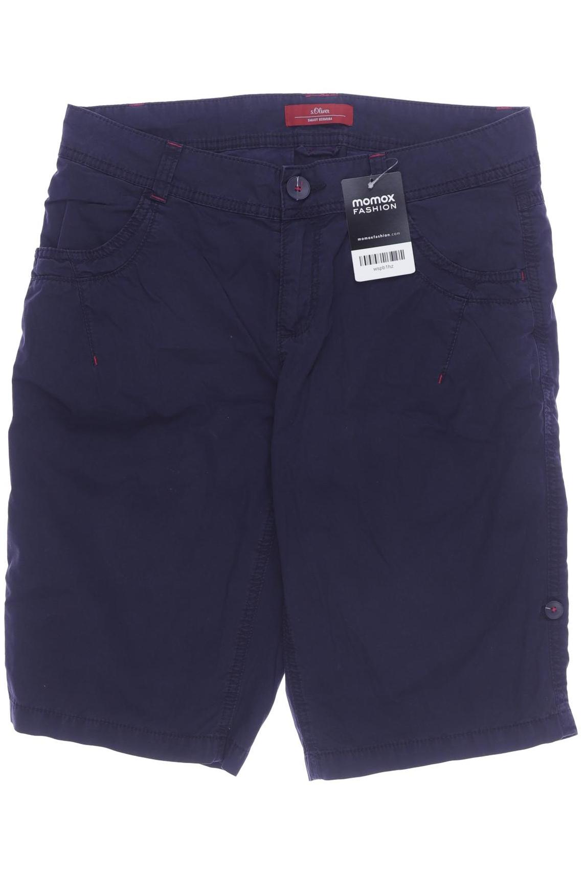 

s.Oliver Damen Shorts, marineblau