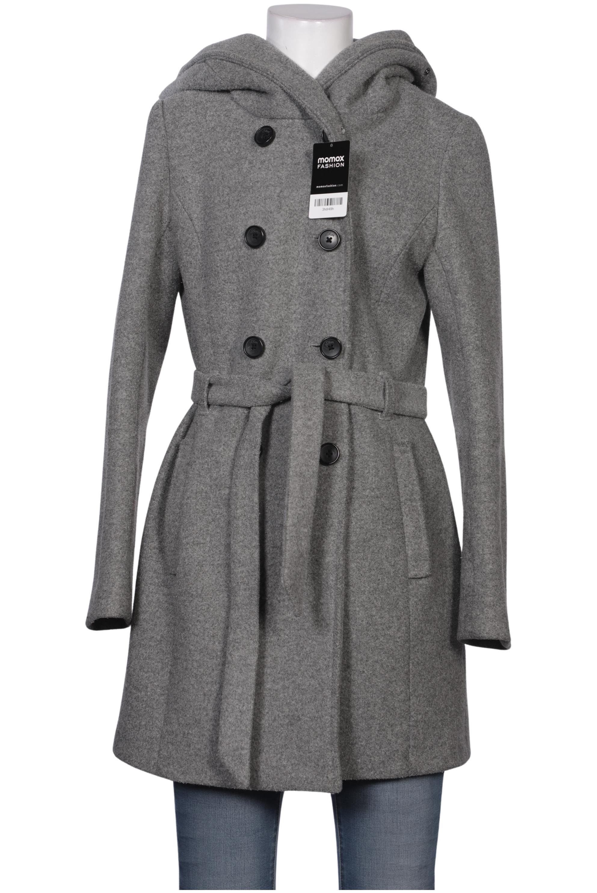 

s.Oliver Damen Mantel, grau, Gr. 38