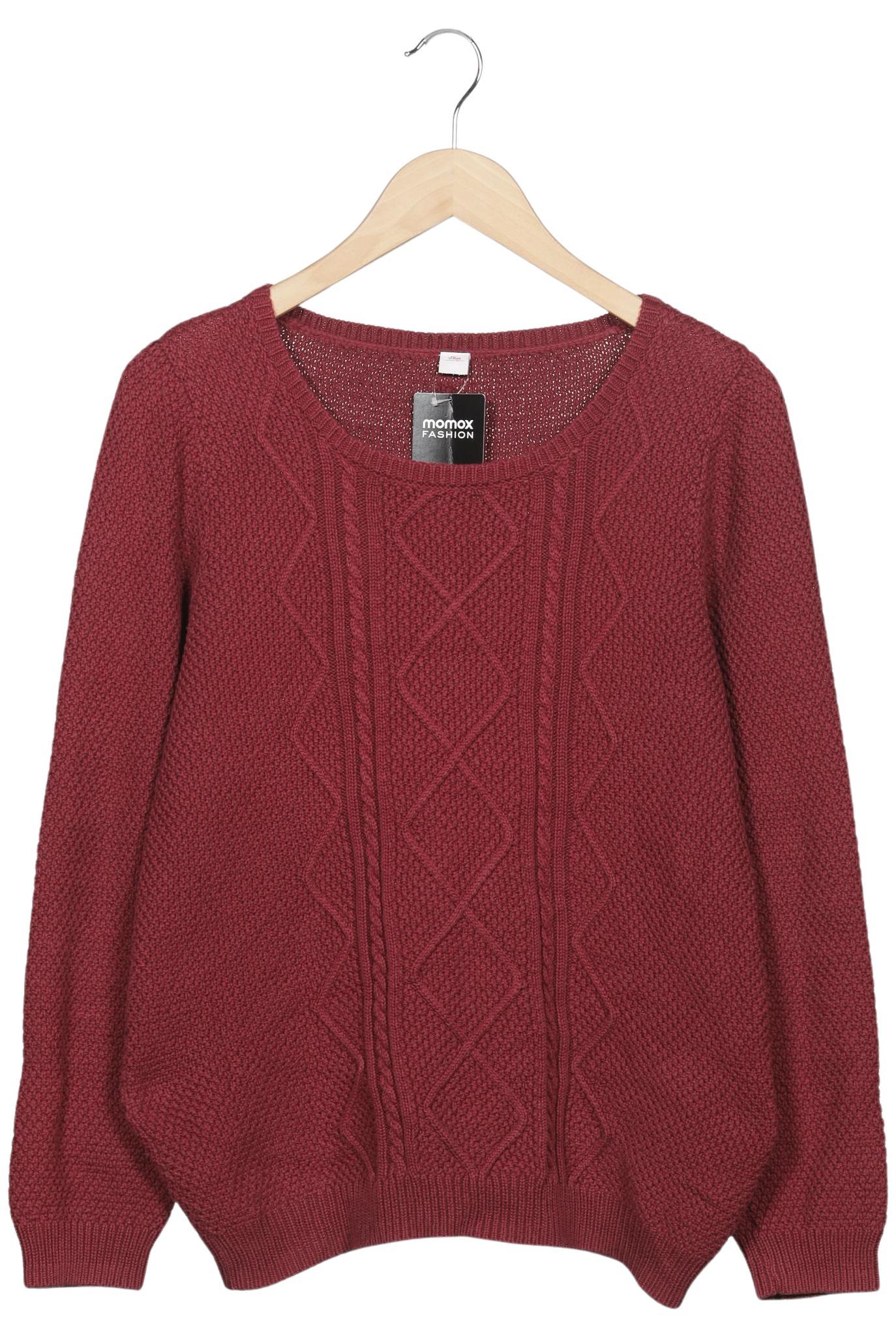 

s.Oliver Damen Pullover, rot, Gr. 40