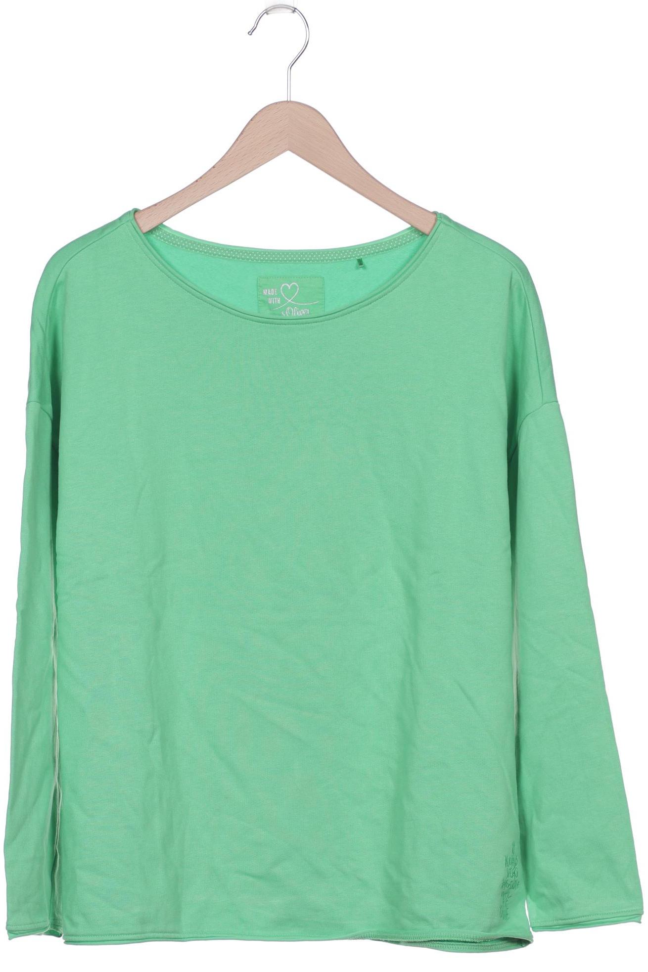 

s.Oliver Damen Sweatshirt, hellgrün