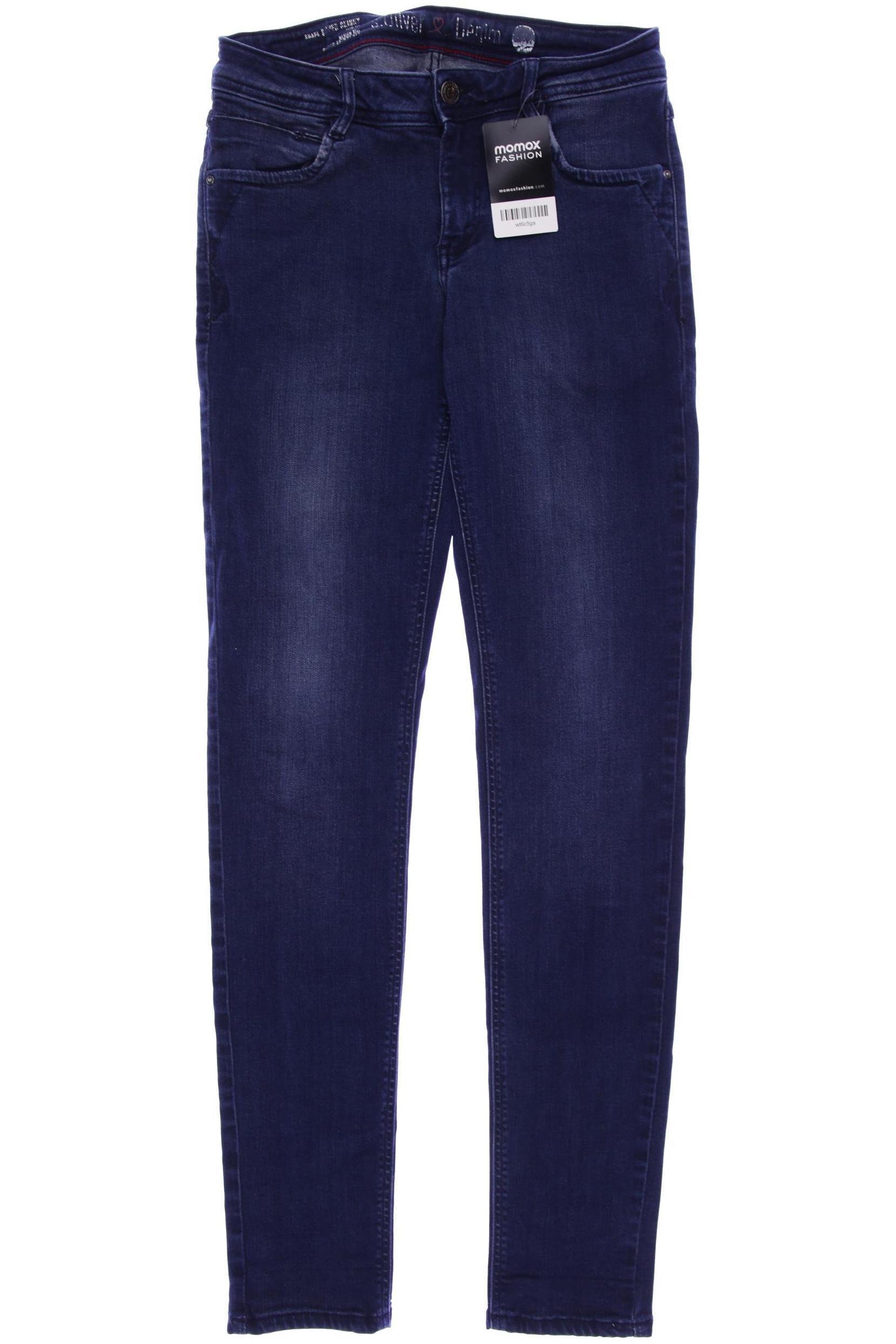 

s.Oliver Damen Jeans, blau